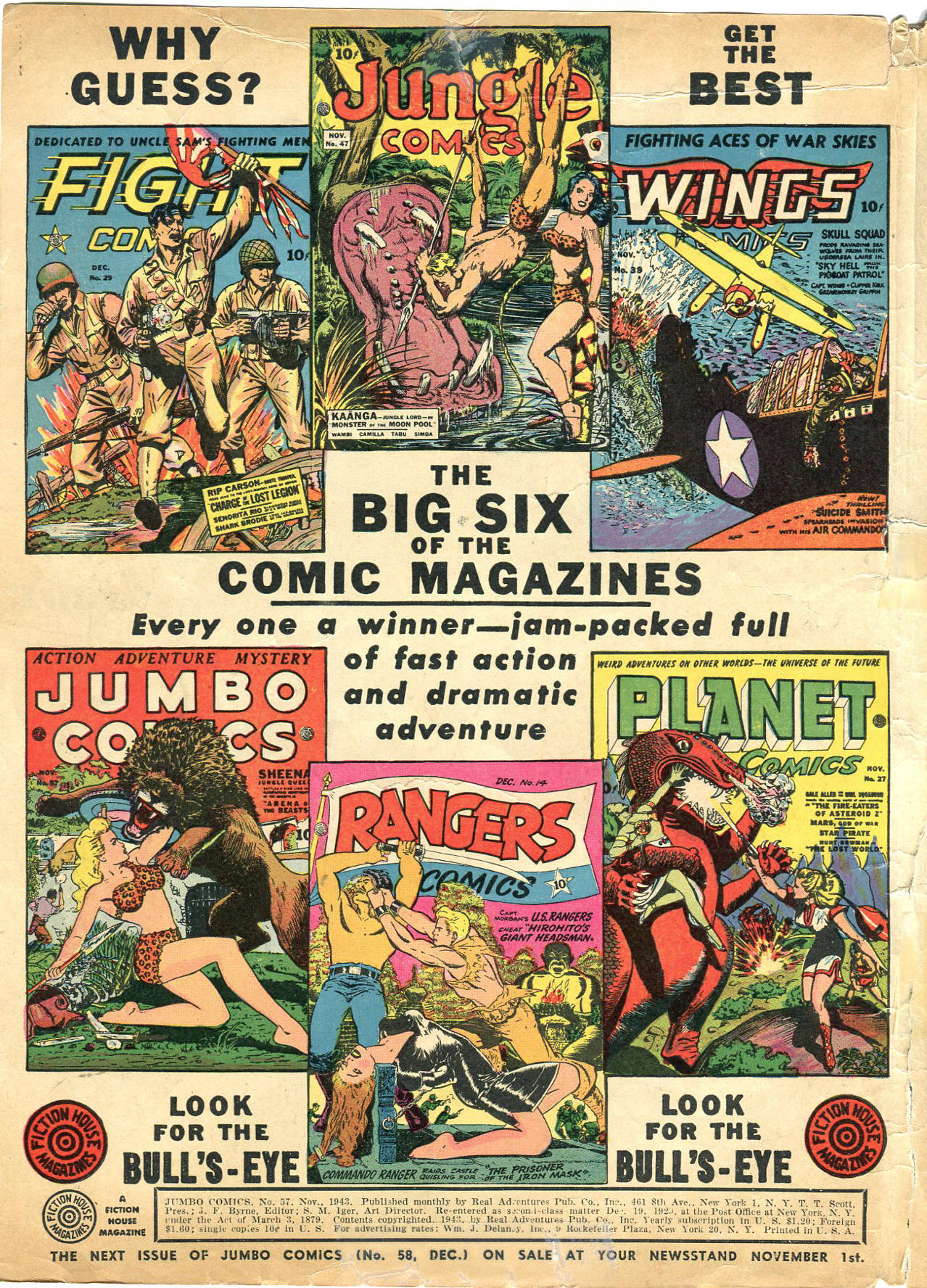 Read online Jumbo Comics comic -  Issue #57 - 2