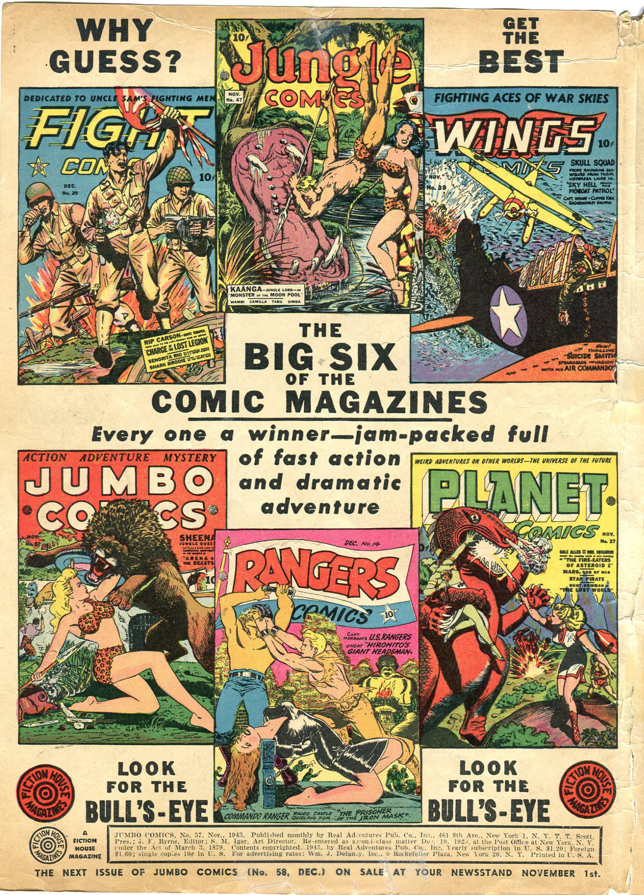 Read online Jumbo Comics comic -  Issue #57 - 2