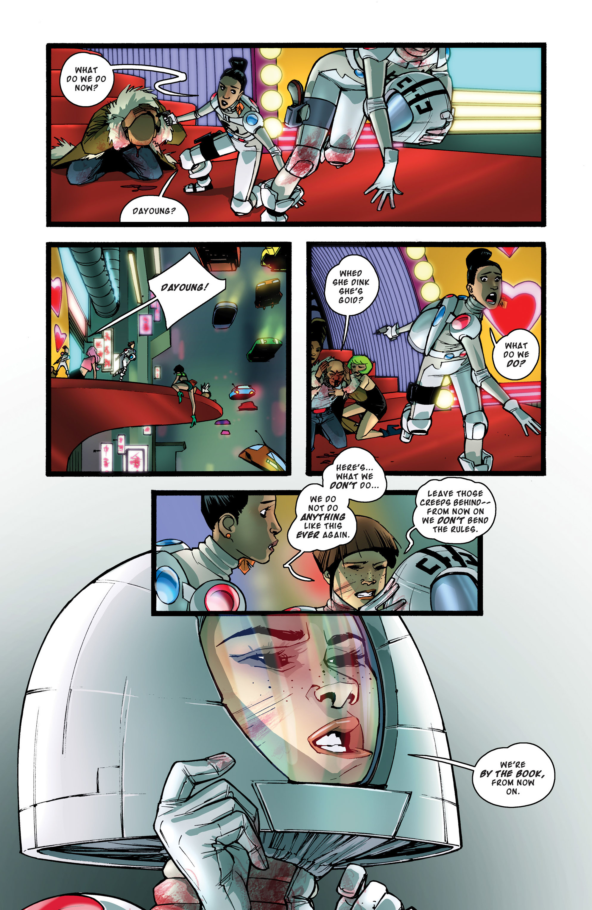 Read online Rocket Girl (2013) comic -  Issue #6 - 14