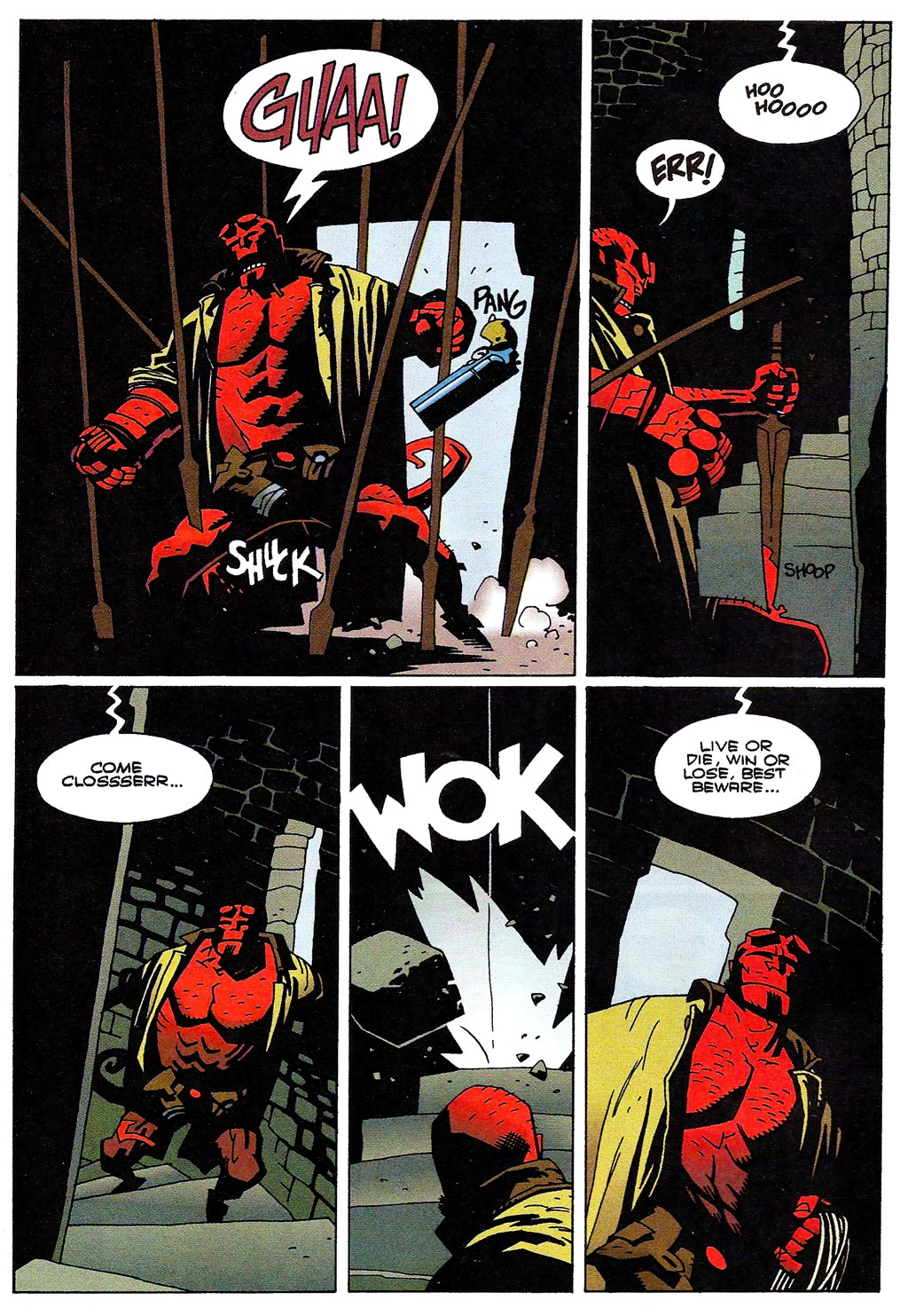 Read online Hellboy: The Corpse and the Iron Shoes comic -  Issue # Full - 30