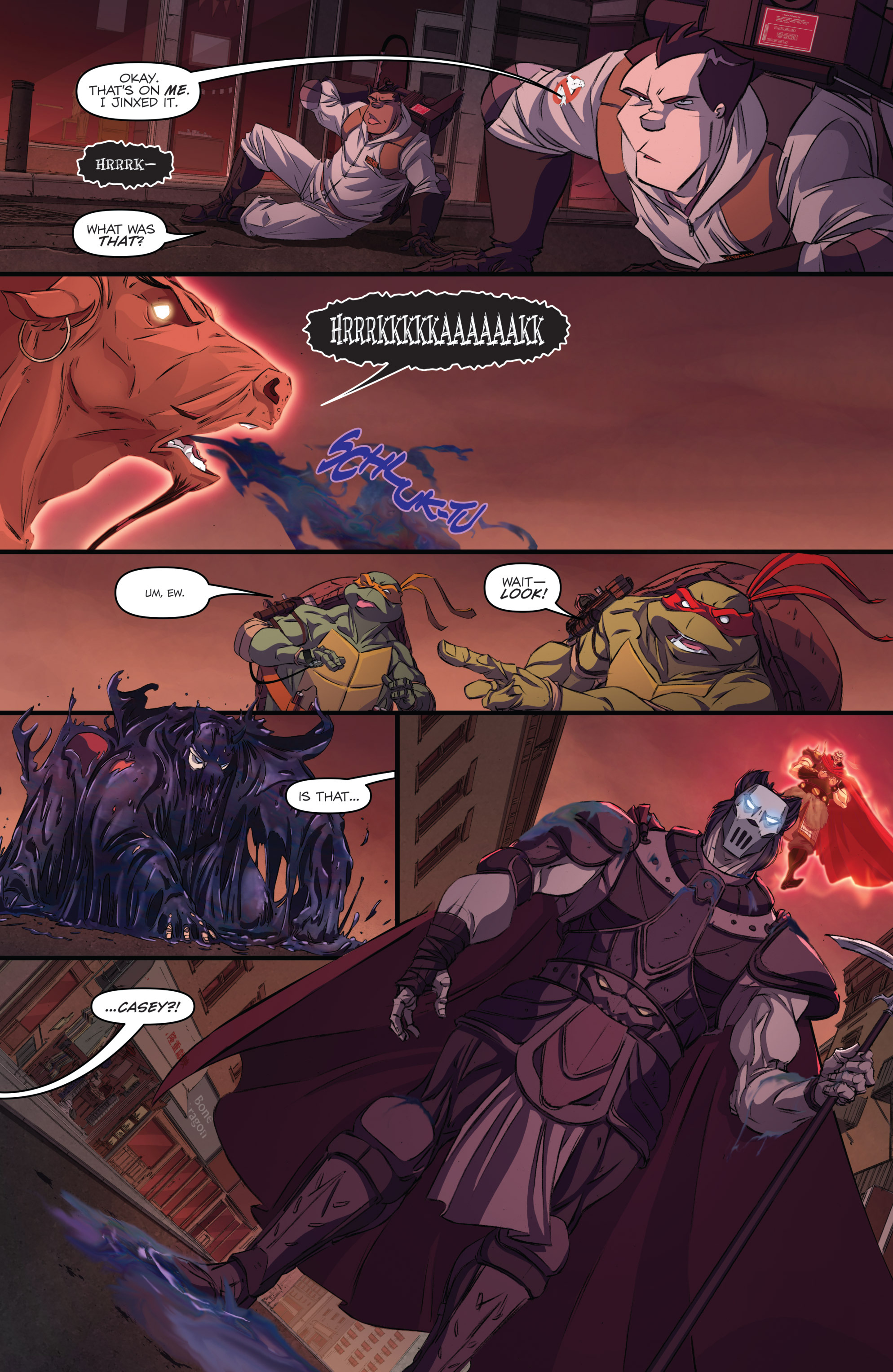 Read online Teenage Mutant Ninja Turtles/Ghostbusters comic -  Issue #3 - 19