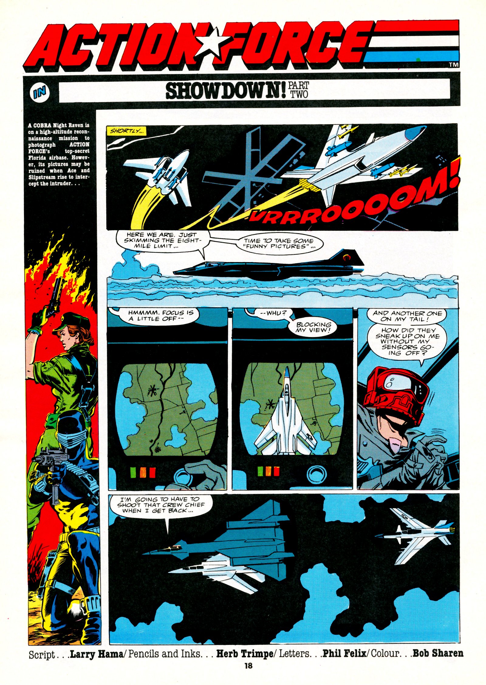 Read online Action Force comic -  Issue #44 - 18