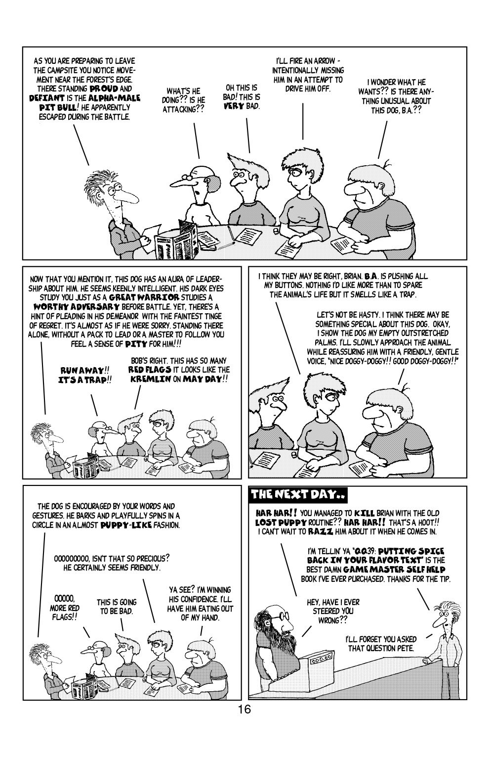 Read online Knights of the Dinner Table comic -  Issue #19 - 18