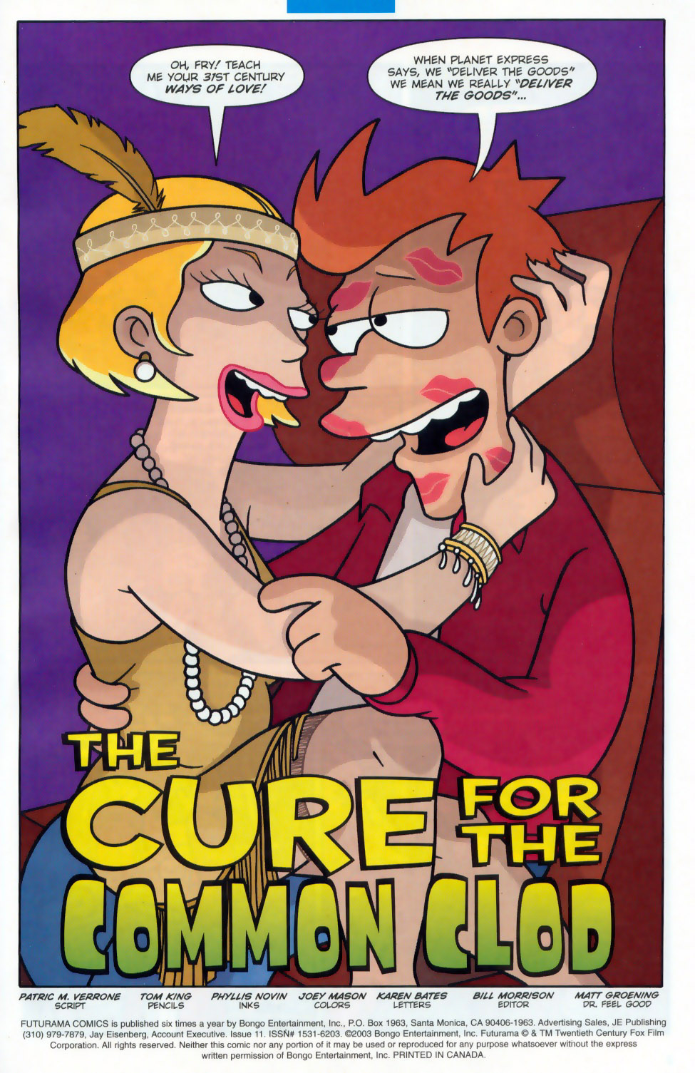 Read online Futurama Comics comic -  Issue #11 - 2