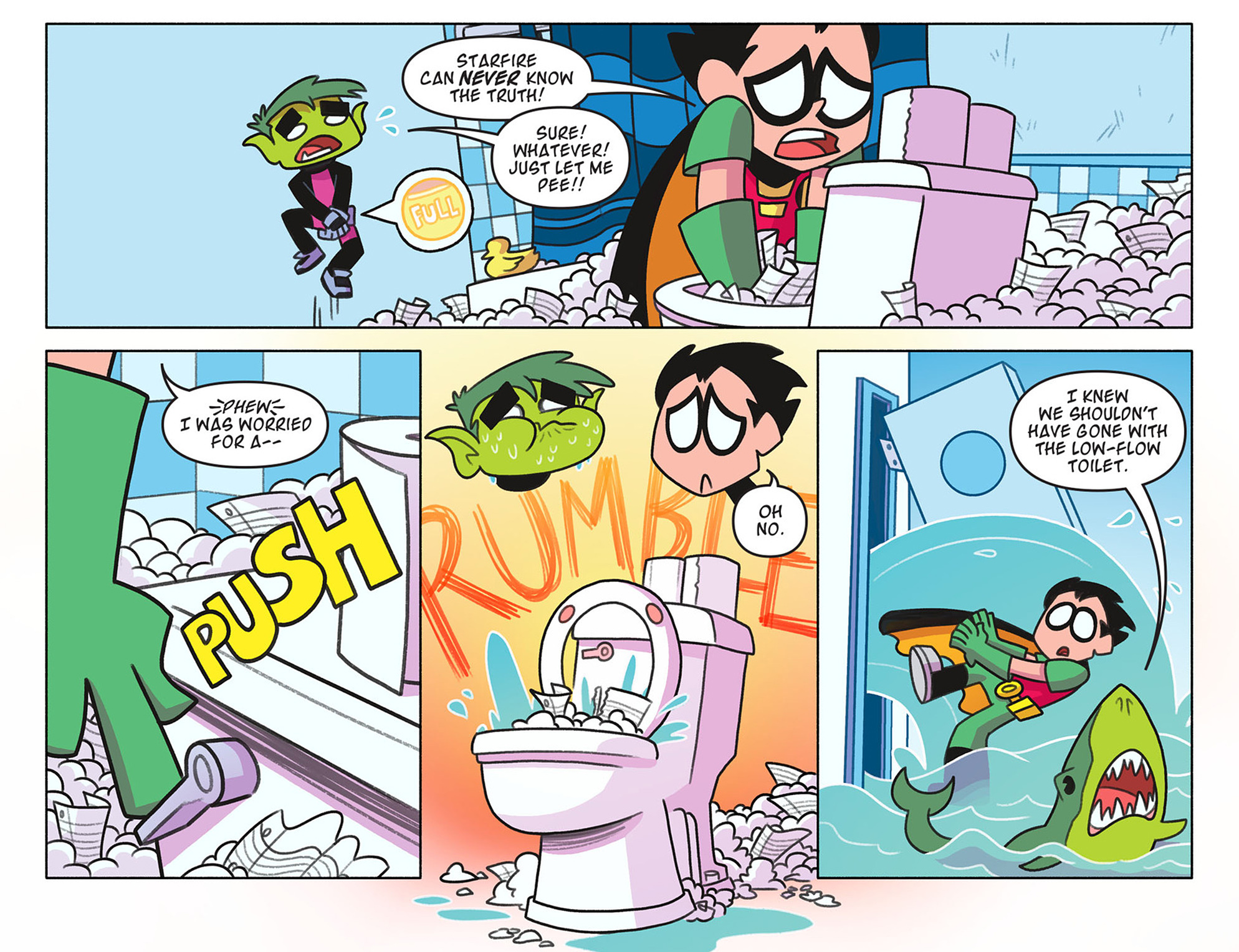 Read online Teen Titans Go! (2013) comic -  Issue #40 - 9