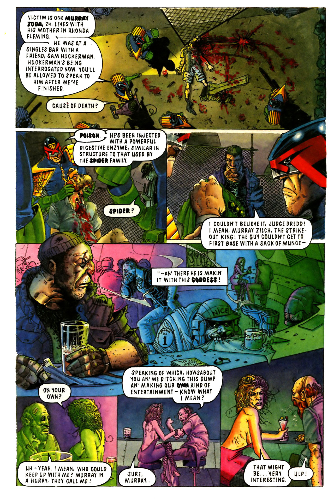 Read online Judge Dredd: The Megazine comic -  Issue #7 - 5