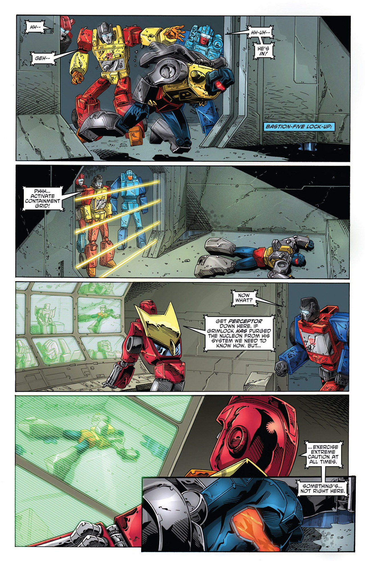 Read online The Transformers: Regeneration One comic -  Issue #87 - 12