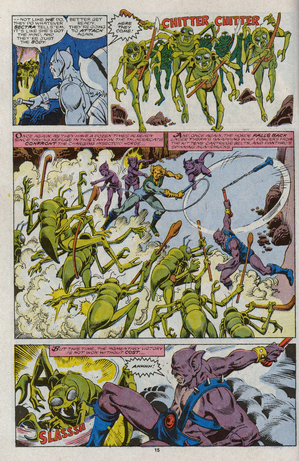 Read online ThunderCats (1985) comic -  Issue #7 - 23