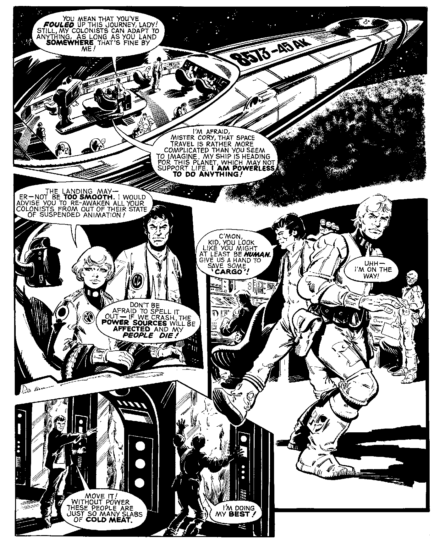 Read online Planet of the Damned & Death Planet comic -  Issue # TPB - 60