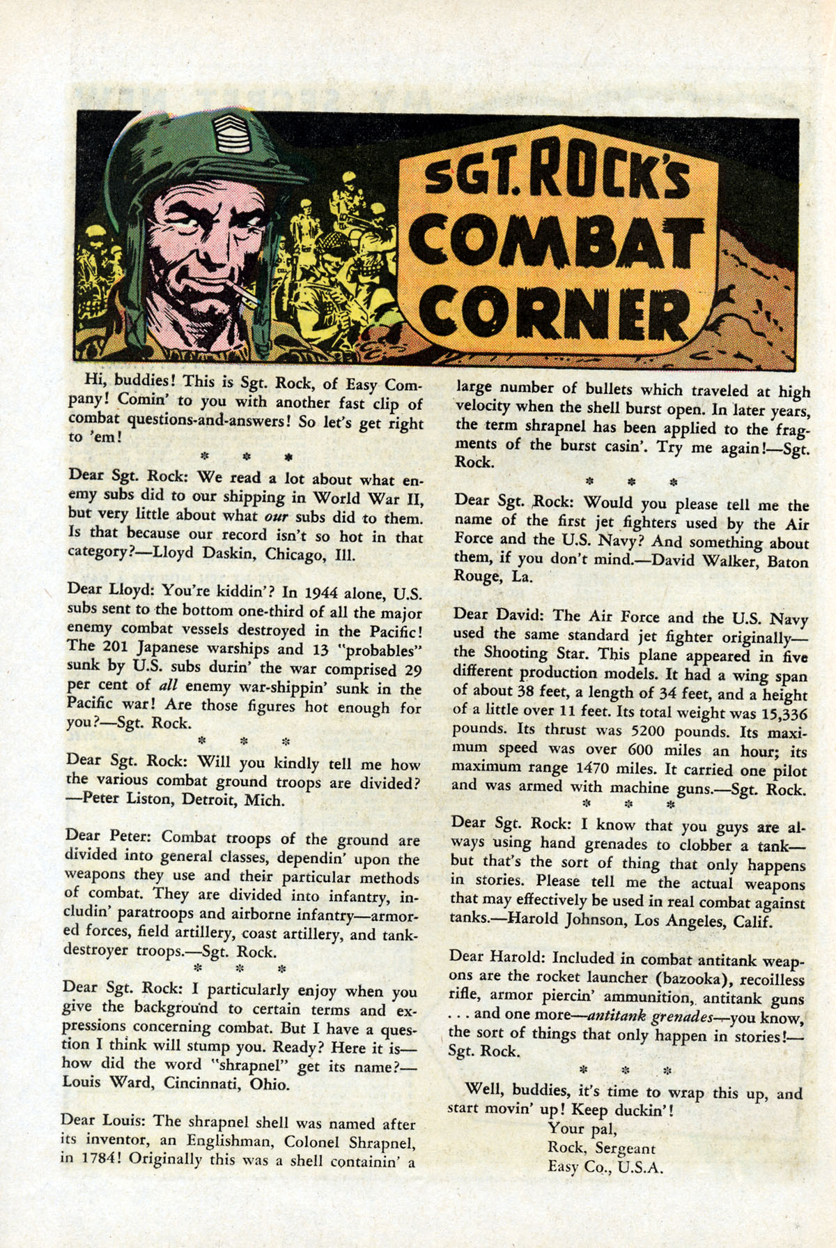 Read online Star Spangled War Stories (1952) comic -  Issue #117 - 22
