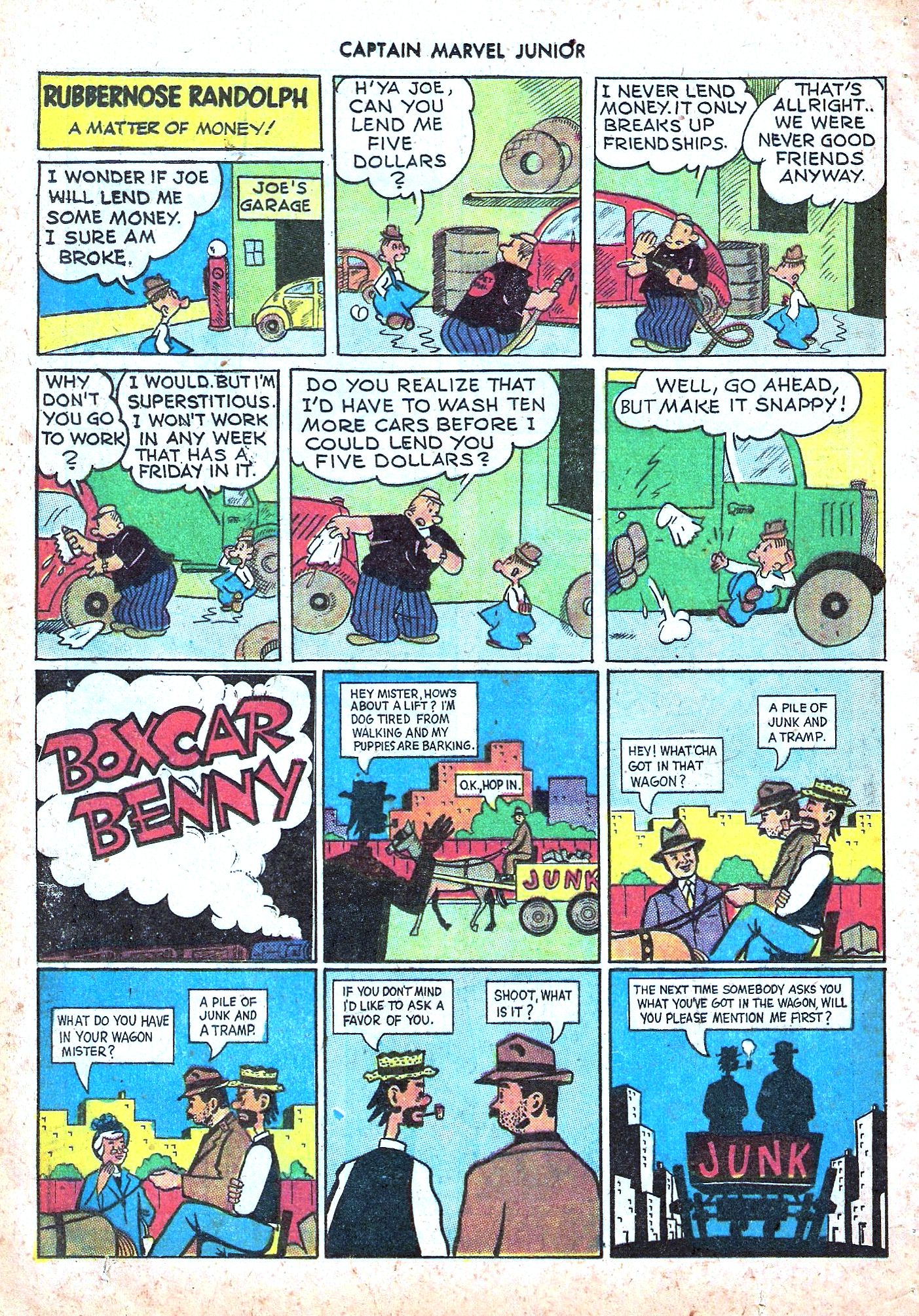 Read online Captain Marvel, Jr. comic -  Issue #35 - 12