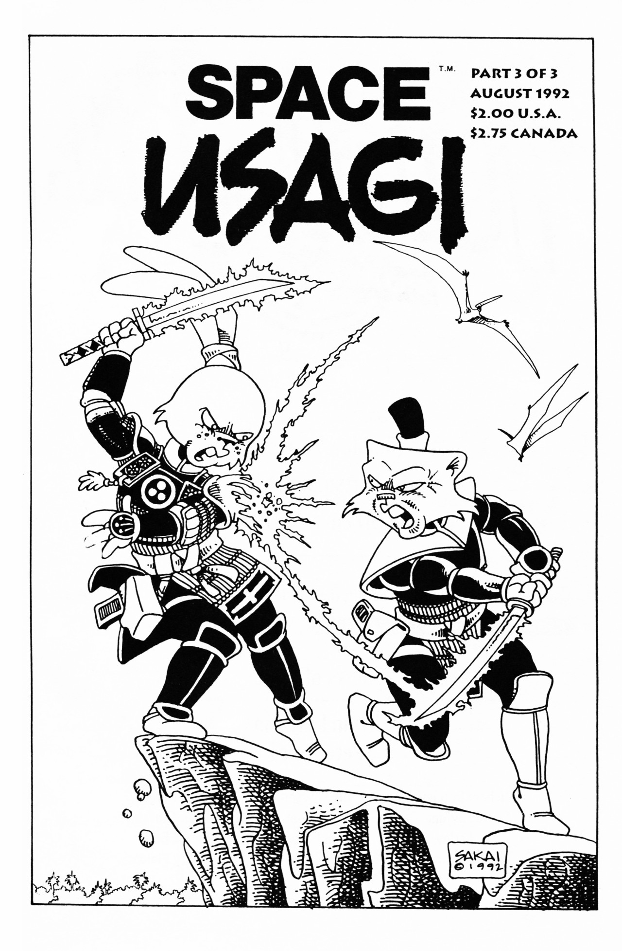 Read online Space Usagi (1992) comic -  Issue #2 - 33