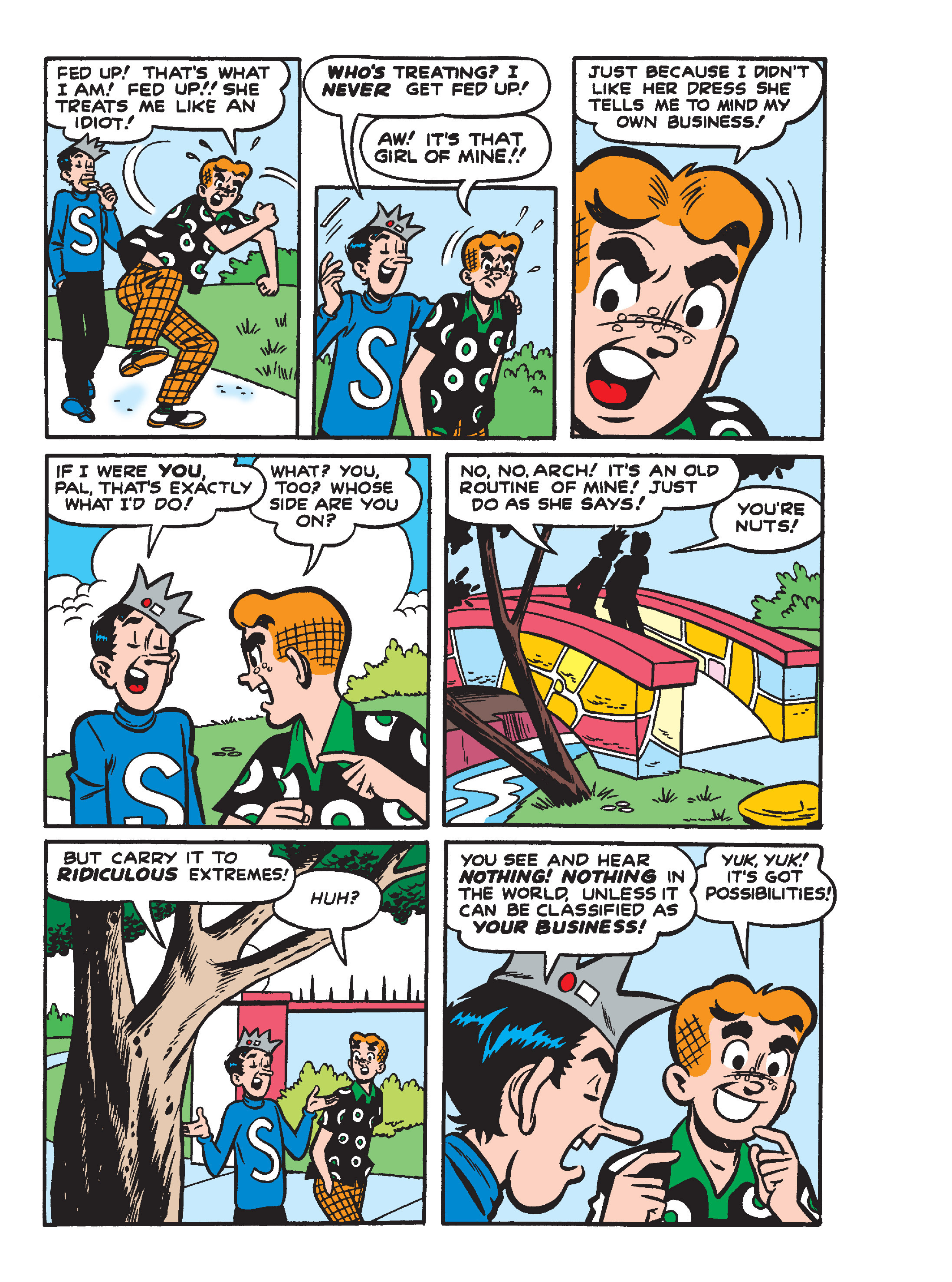 Read online Archie's Funhouse Double Digest comic -  Issue #15 - 131