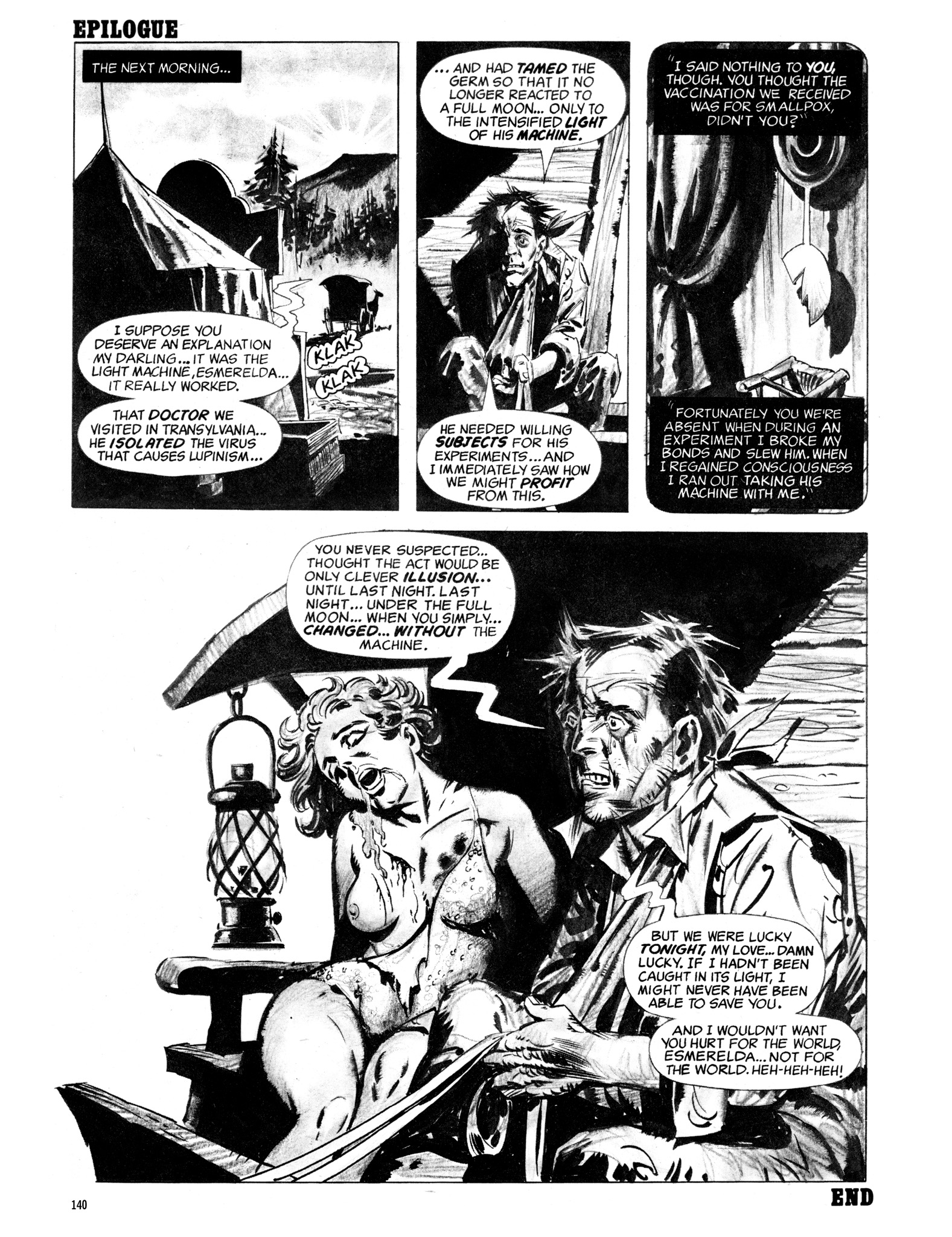 Read online Eerie Archives comic -  Issue # TPB 18 - 141