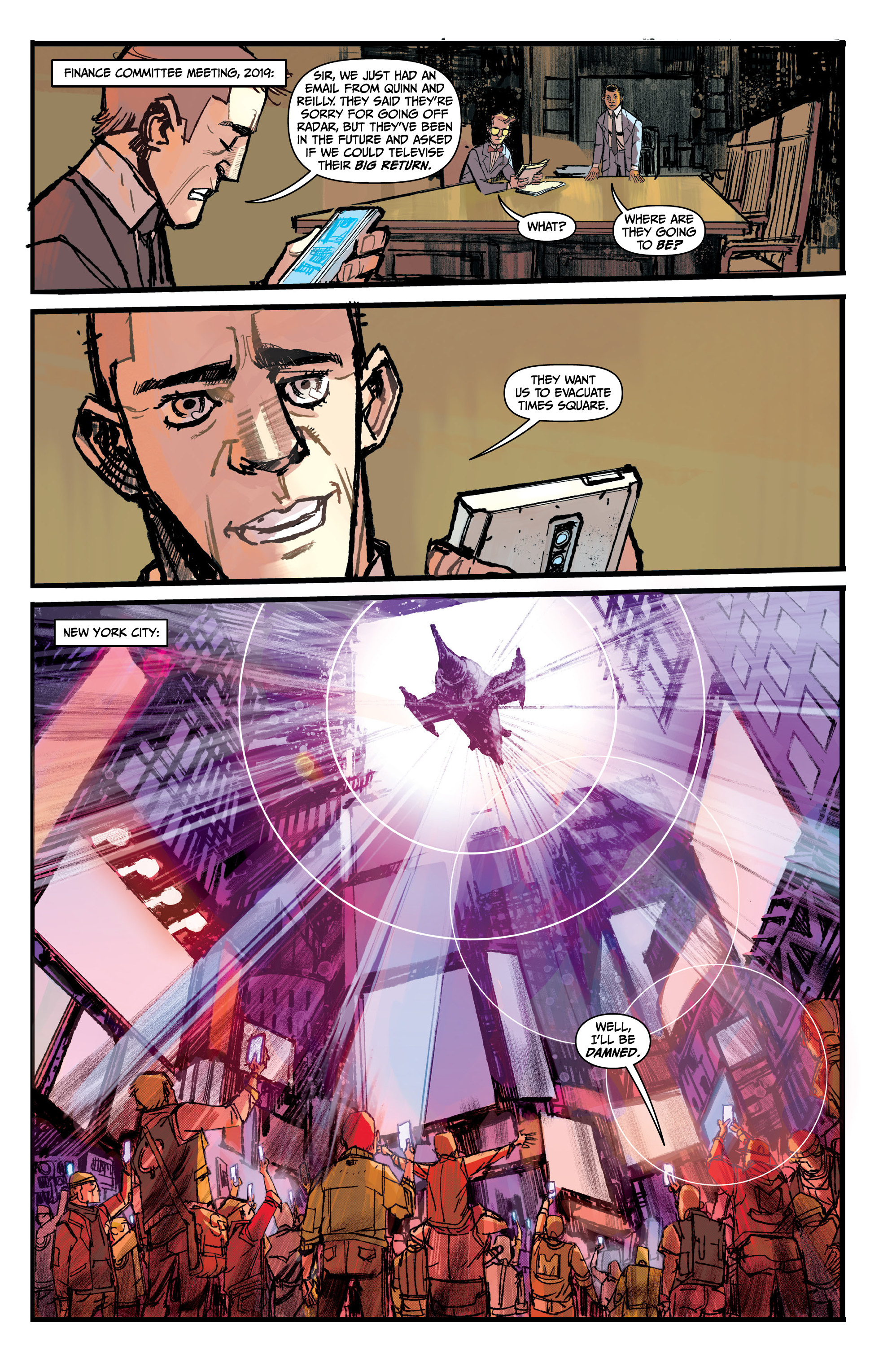 Read online Chrononauts: Futureshock comic -  Issue #4 - 34