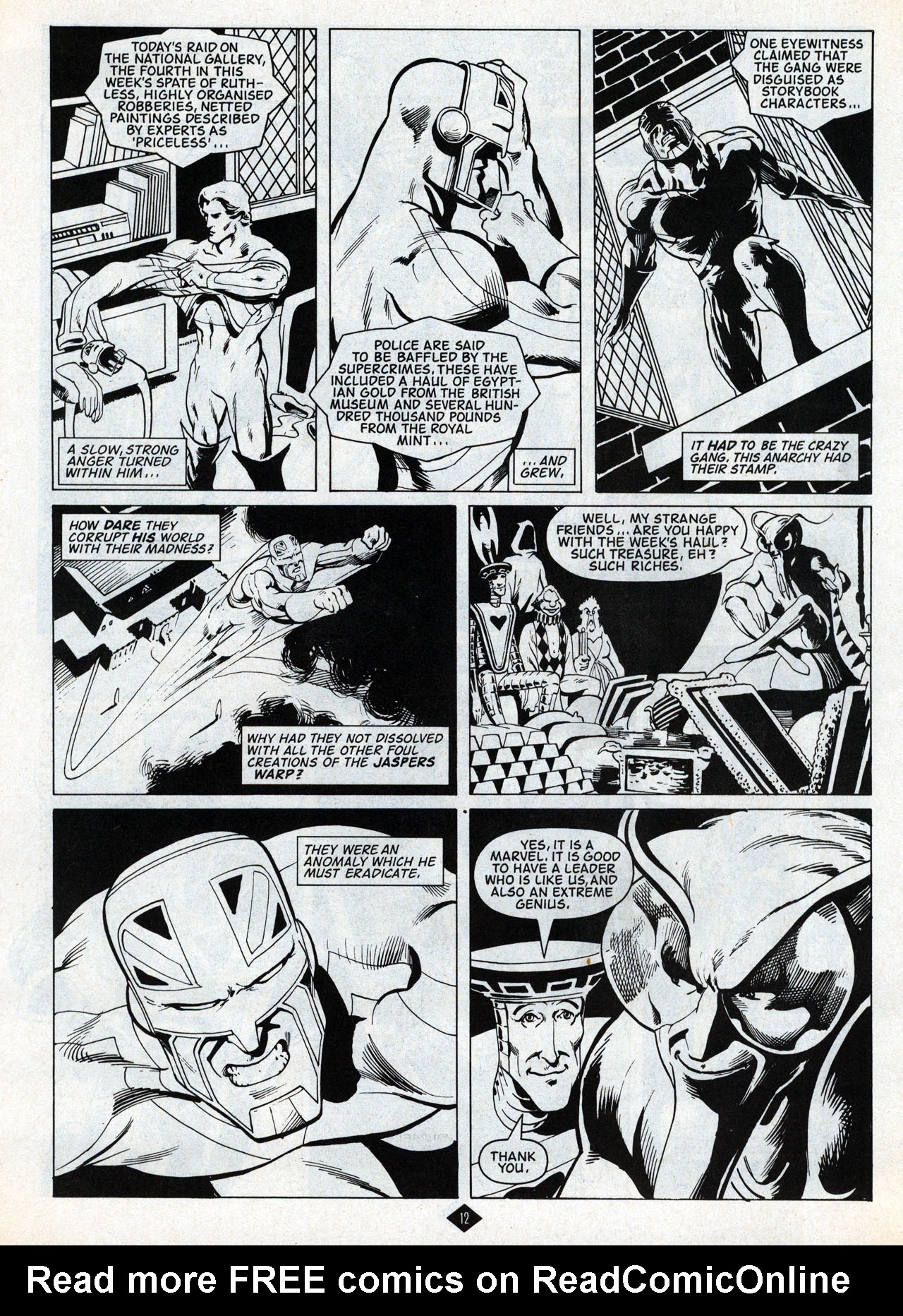 Read online Captain Britain (1985) comic -  Issue #2 - 12