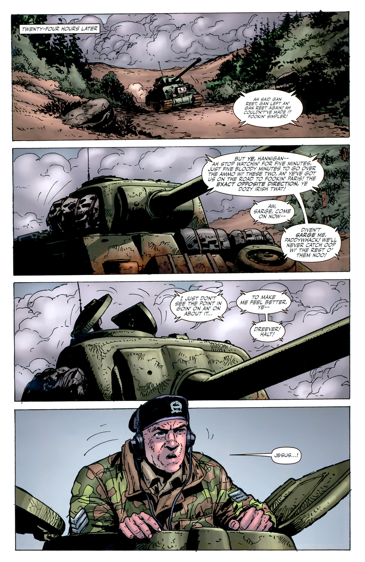 Read online Battlefields (2010) comic -  Issue #4 - 5