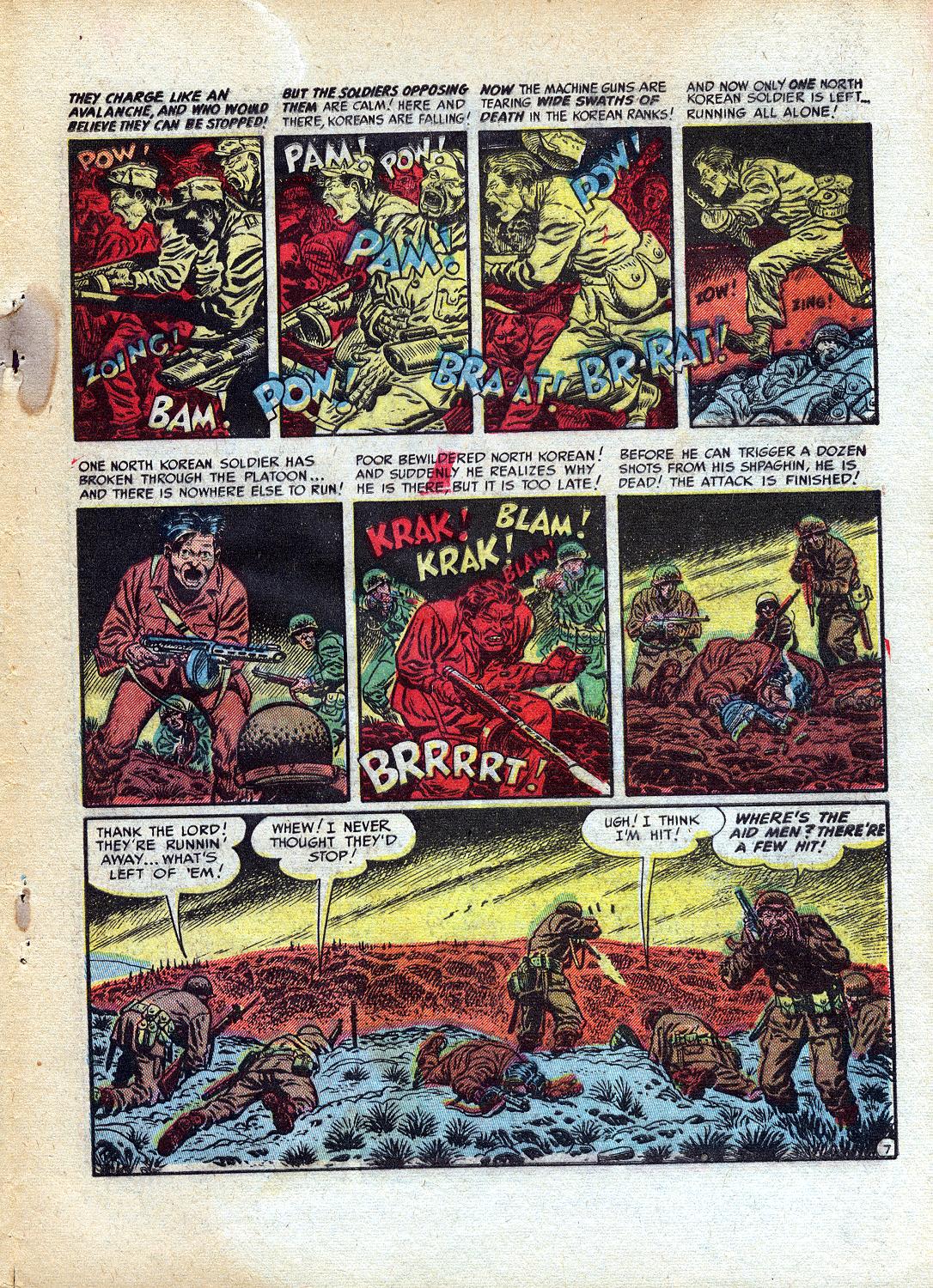 Read online Frontline Combat comic -  Issue #6 - 9
