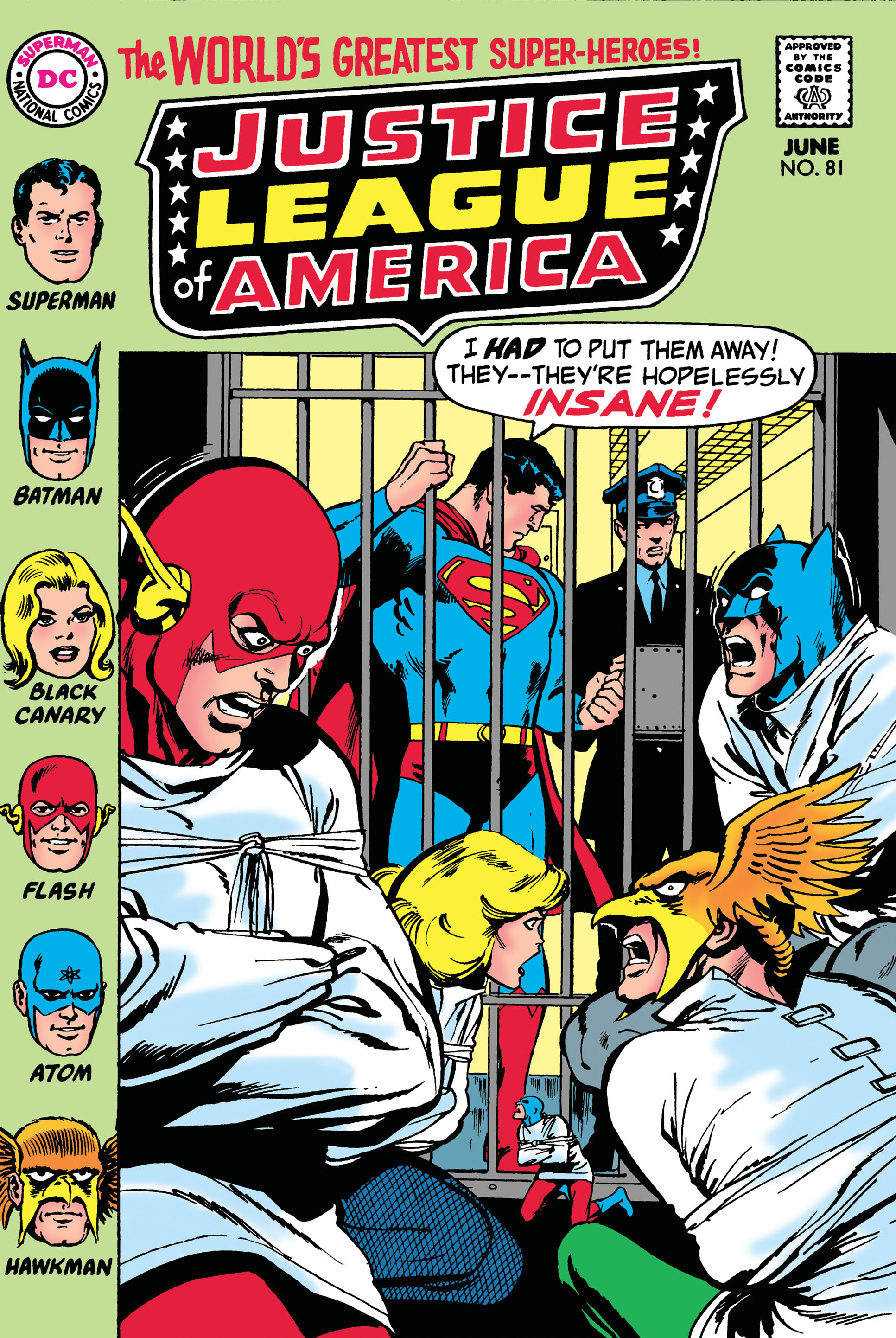 Read online Justice League of America (1960) comic -  Issue #81 - 1