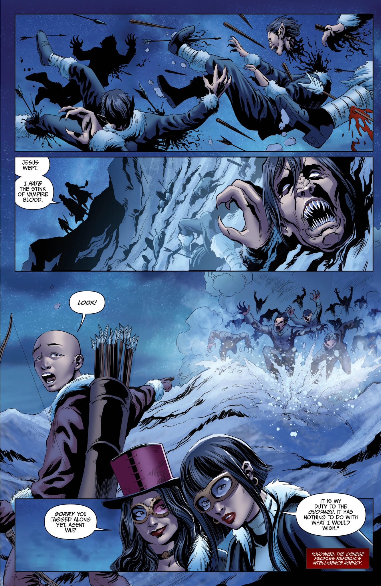 Read online Van Helsing vs. Werewolf comic -  Issue #3 - 9