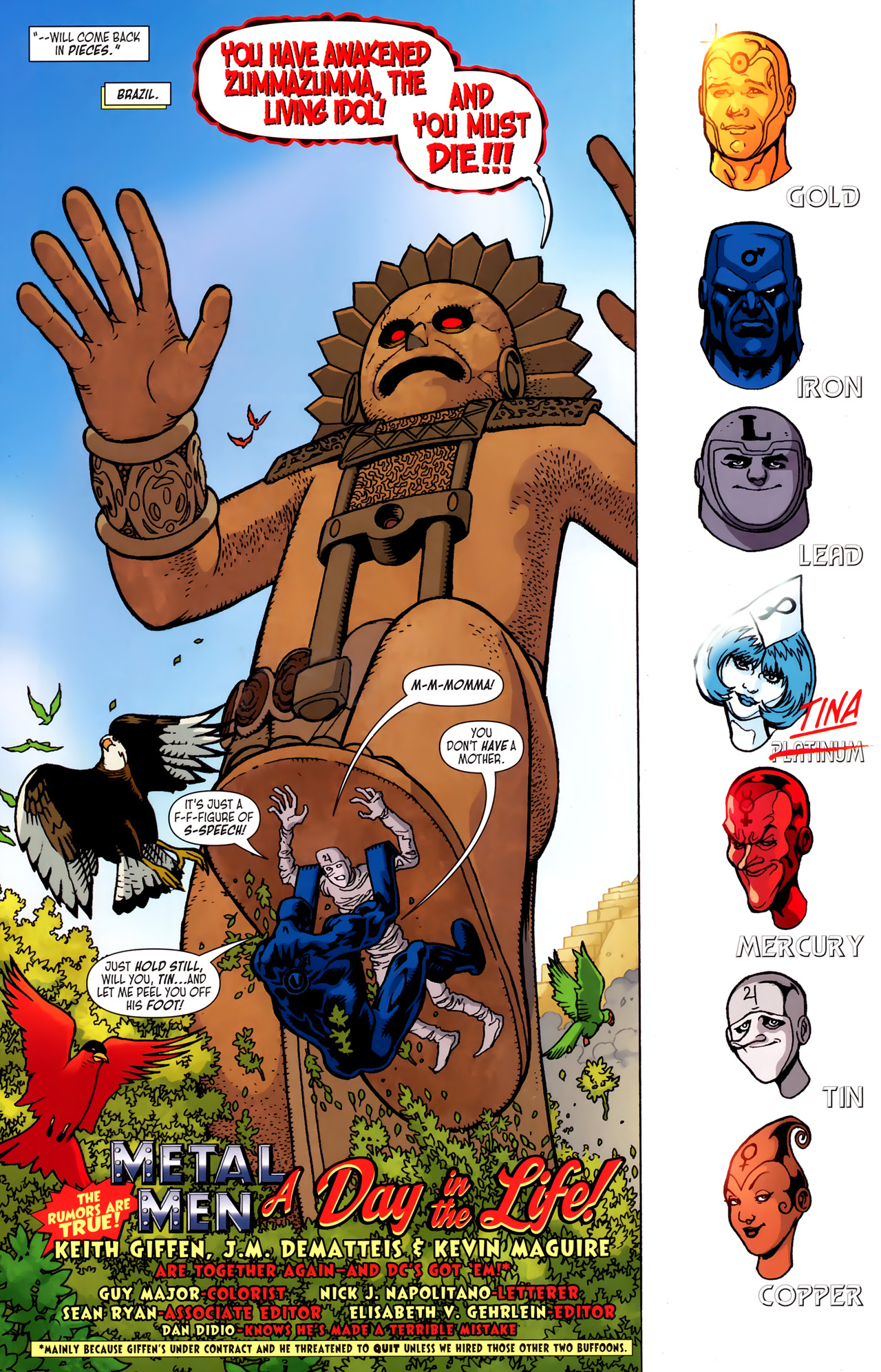 Read online Doom Patrol (2009) comic -  Issue #1 - 23