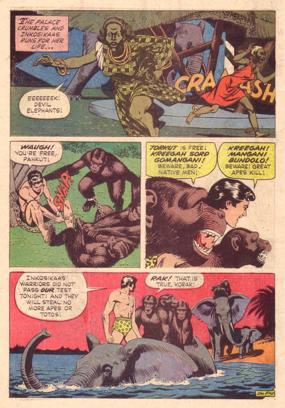 Read online Korak, Son of Tarzan (1964) comic -  Issue #3 - 34