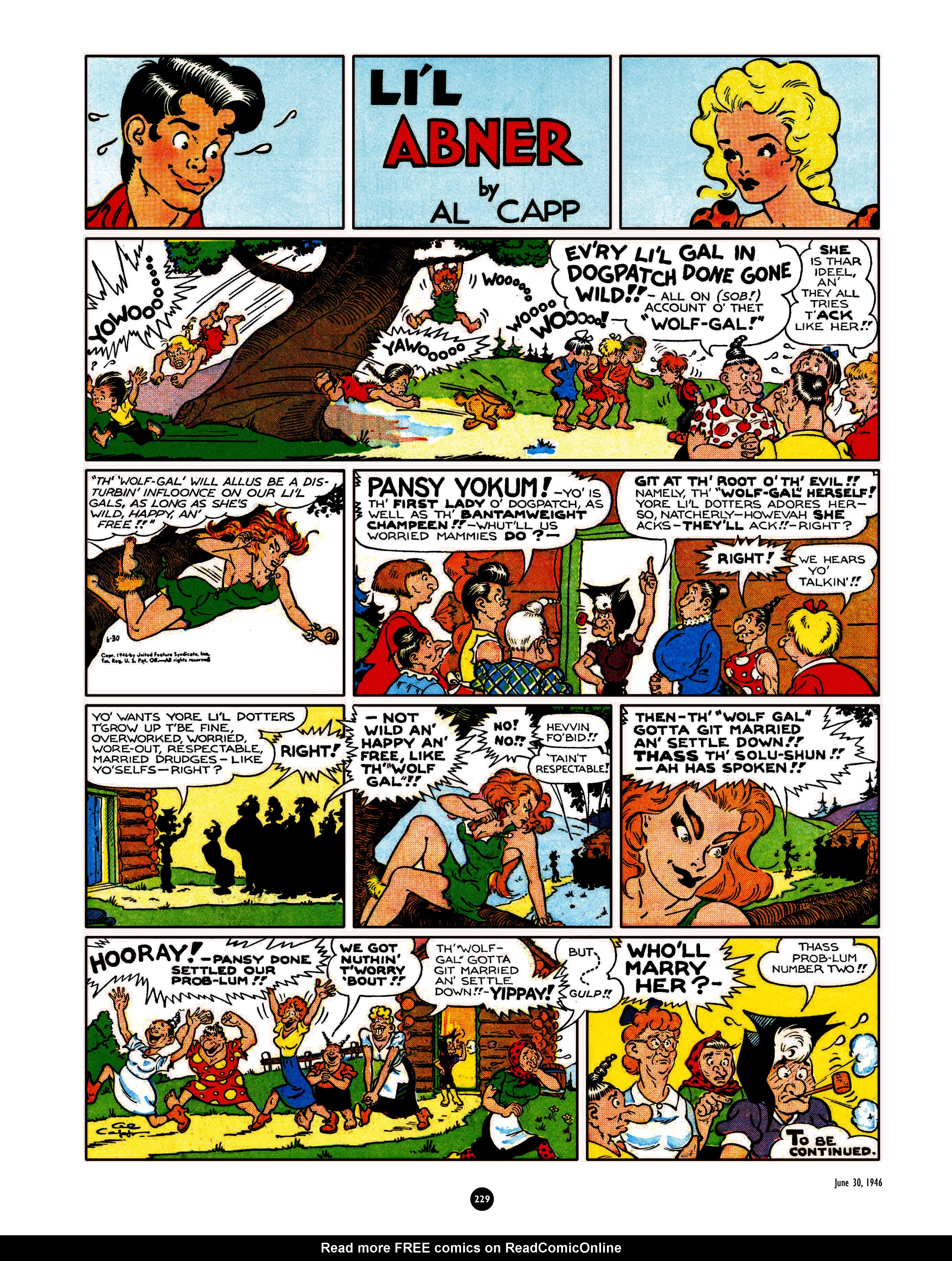 Read online Al Capp's Li'l Abner Complete Daily & Color Sunday Comics comic -  Issue # TPB 6 (Part 3) - 30