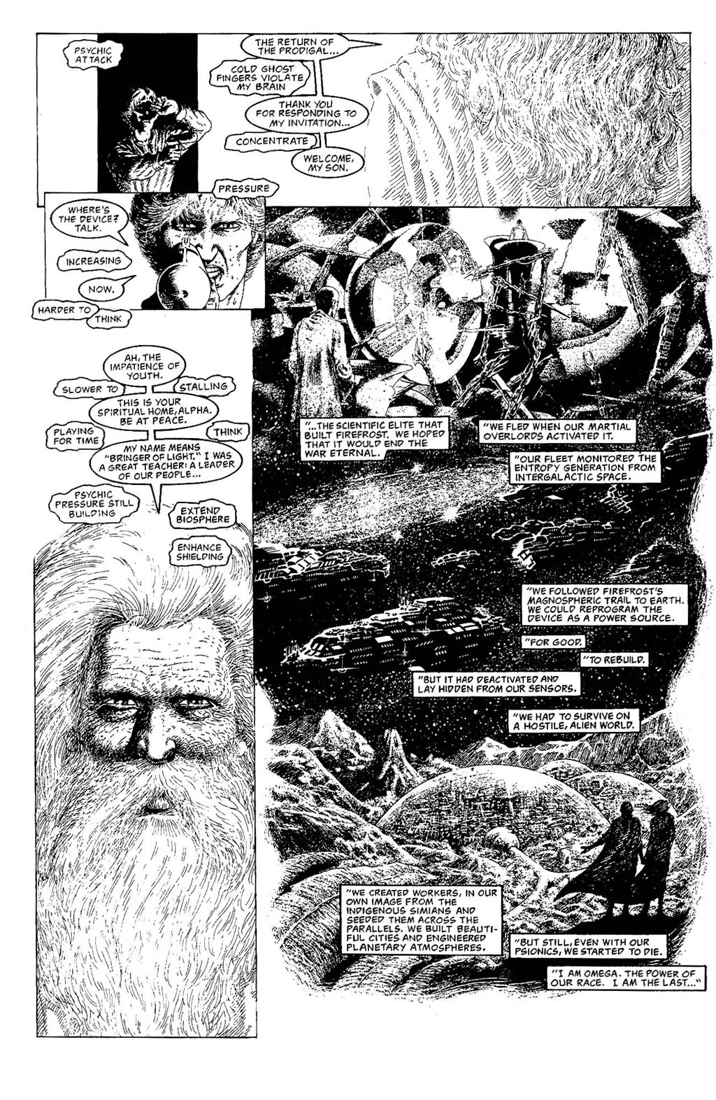 Read online The Adventures of Luther Arkwright comic -  Issue #9 - 10