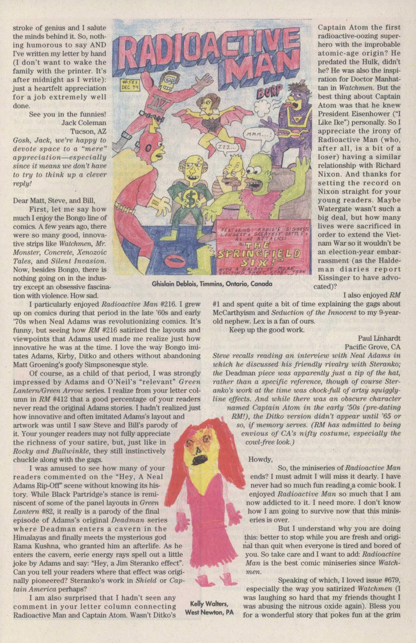 Read online Radioactive Man (1993) comic -  Issue #6 - 31