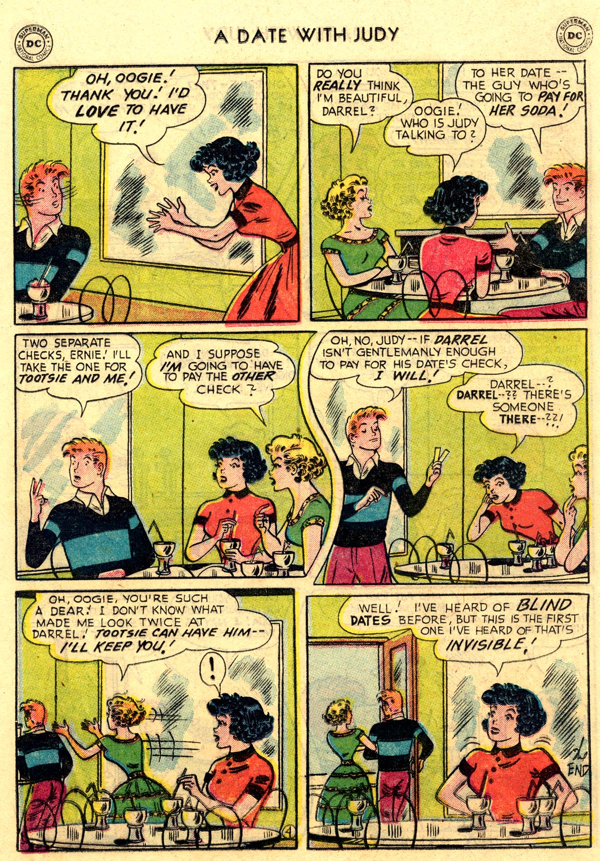 Read online A Date with Judy comic -  Issue #53 - 18