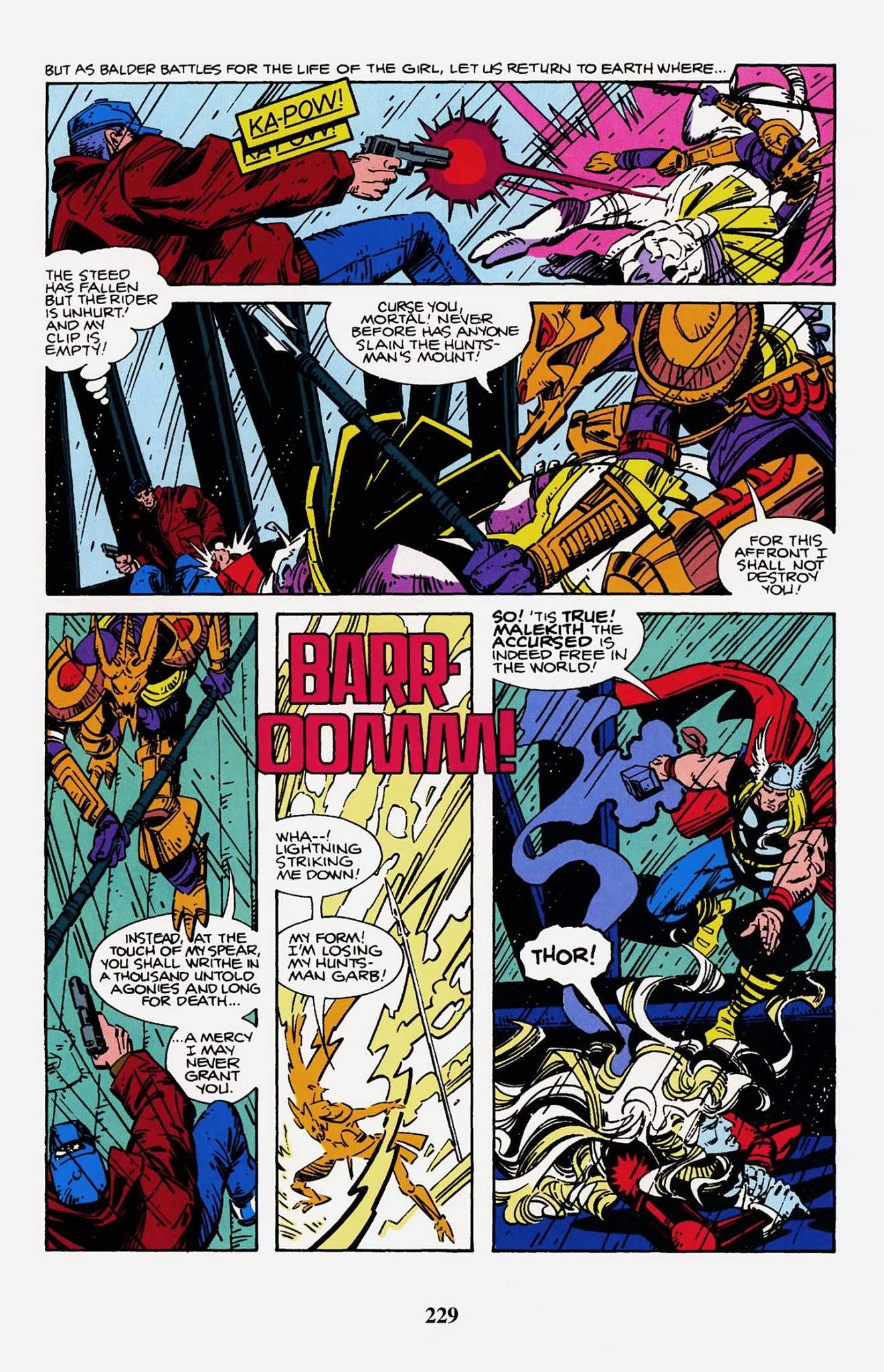 Read online Thor Visionaries: Walter Simonson comic -  Issue # TPB 1 - 231