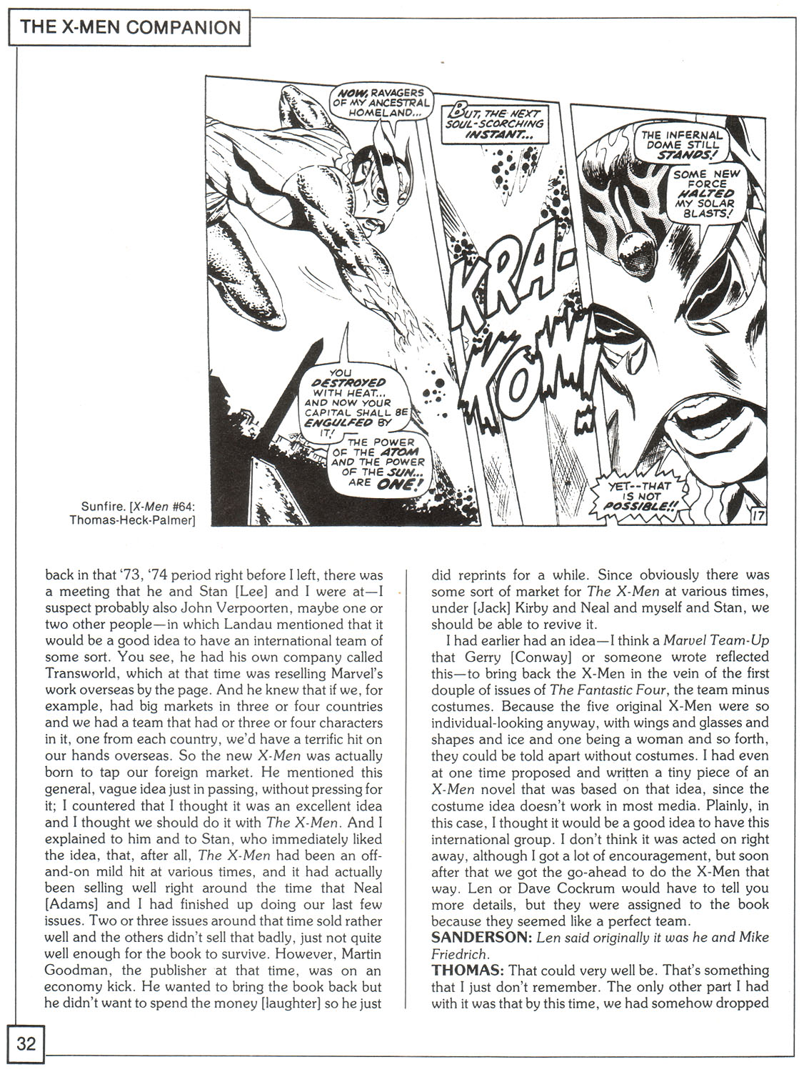 Read online The X-Men Companion comic -  Issue #1 - 32