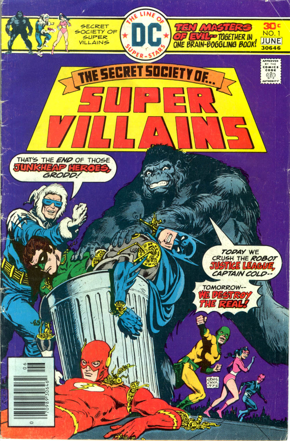 Read online Secret Society of Super-Villains comic -  Issue #1 - 1