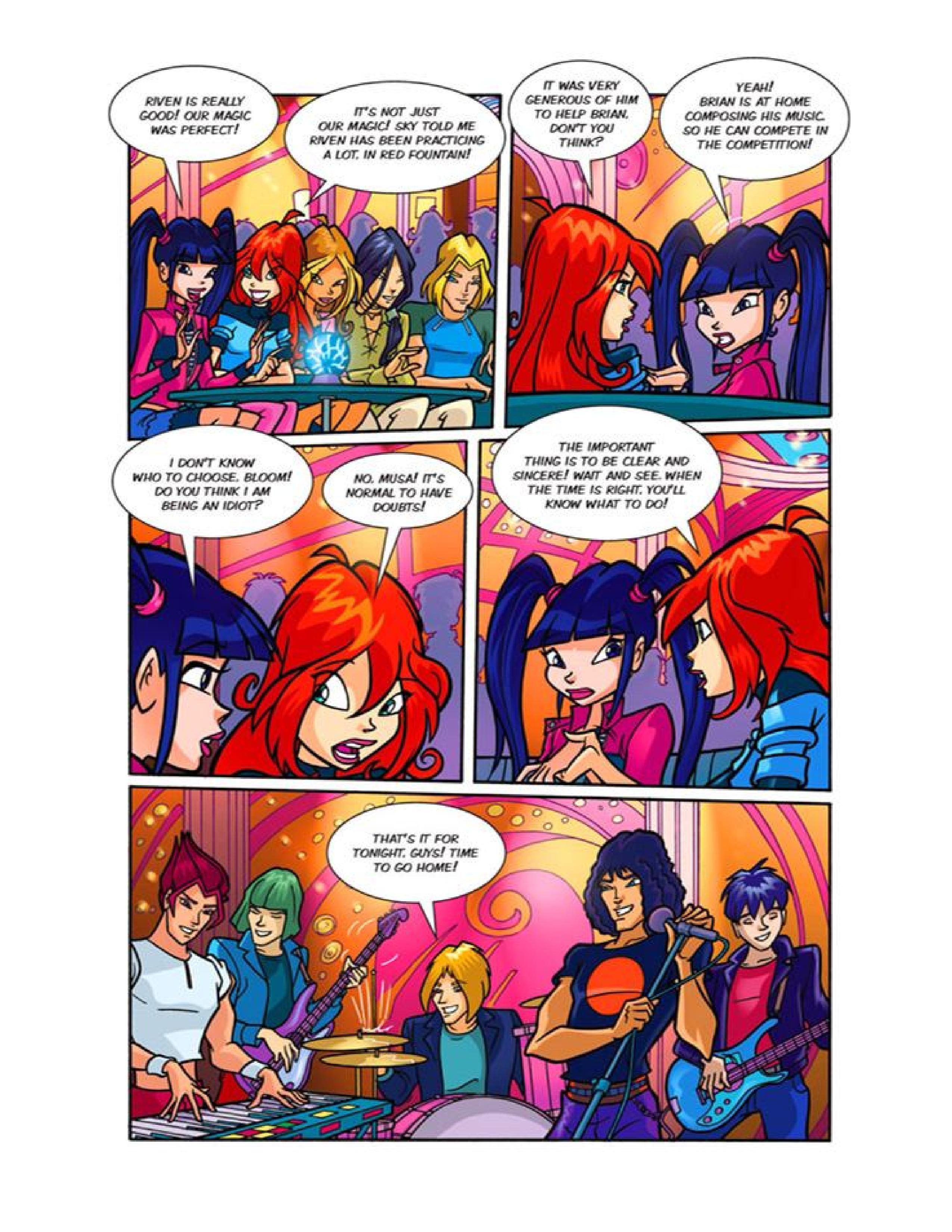 Read online Winx Club Comic comic -  Issue #57 - 34