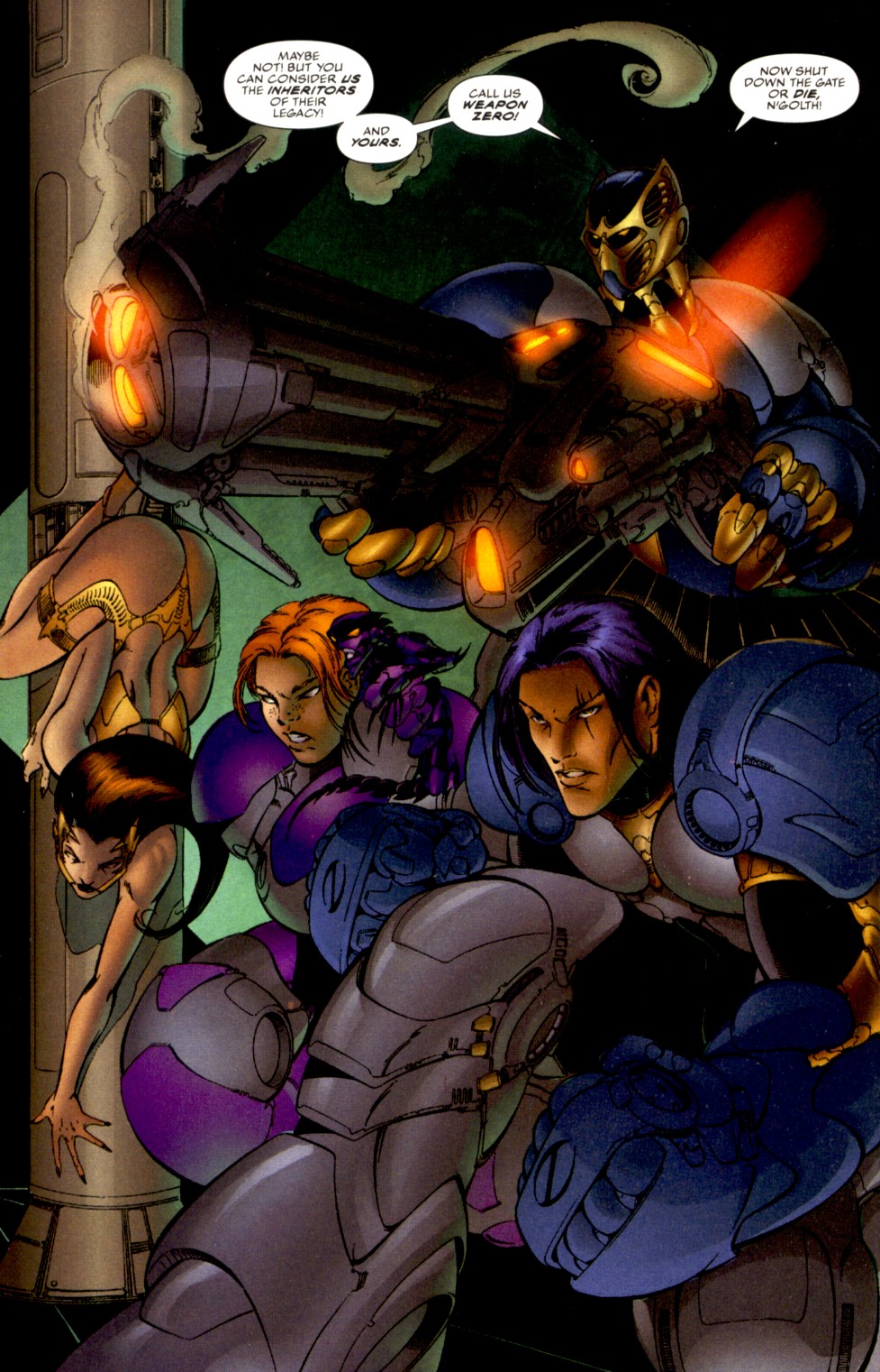 Read online Weapon Zero comic -  Issue #0 - 14