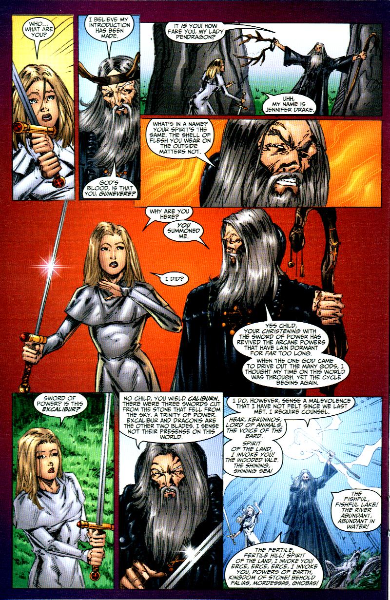 Read online Lady Pendragon (1998) comic -  Issue #2 - 16