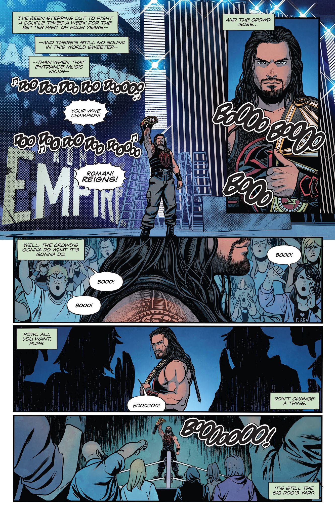 Read online WWE comic -  Issue #9 - 6
