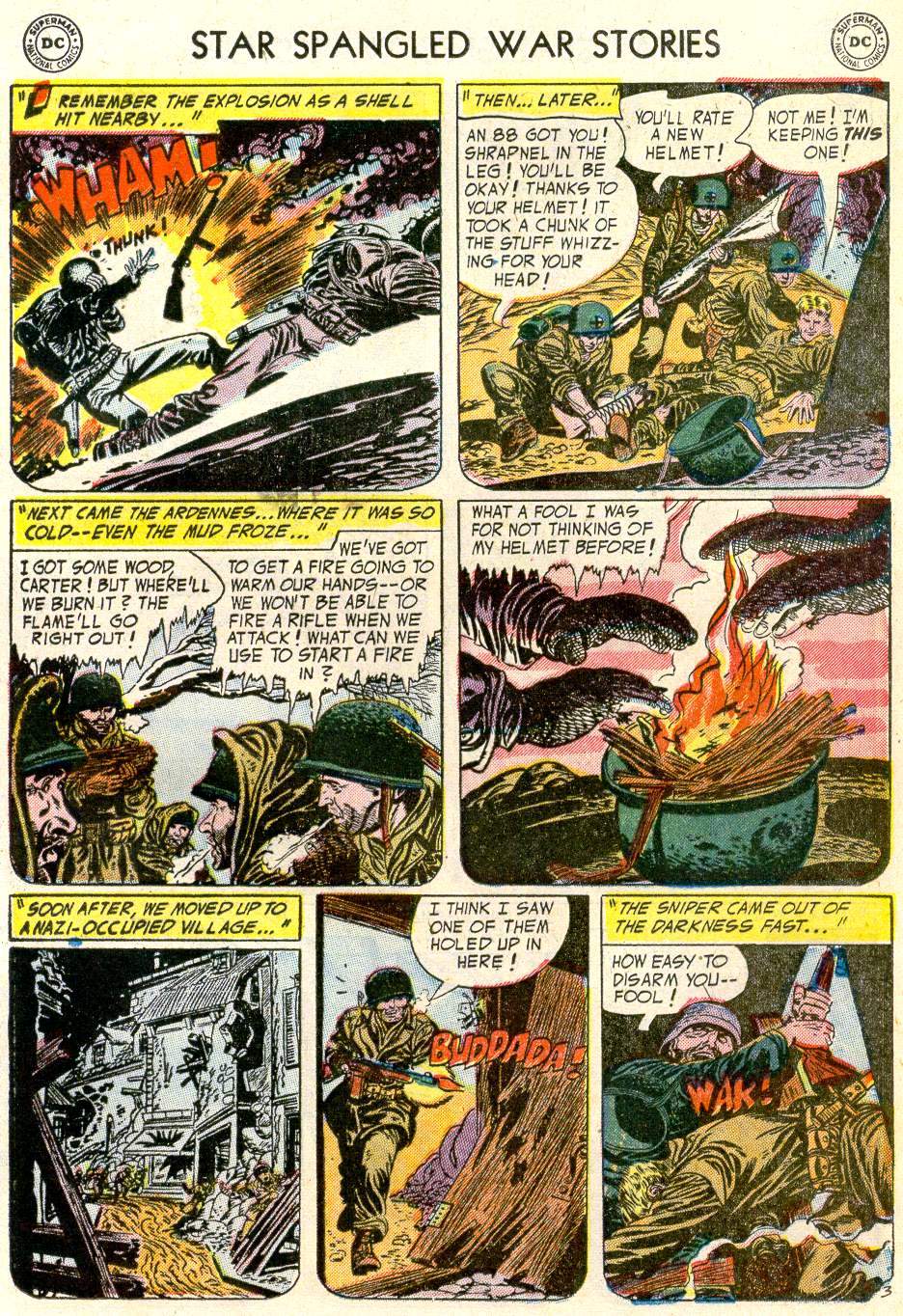 Read online Star Spangled War Stories (1952) comic -  Issue #15 - 13