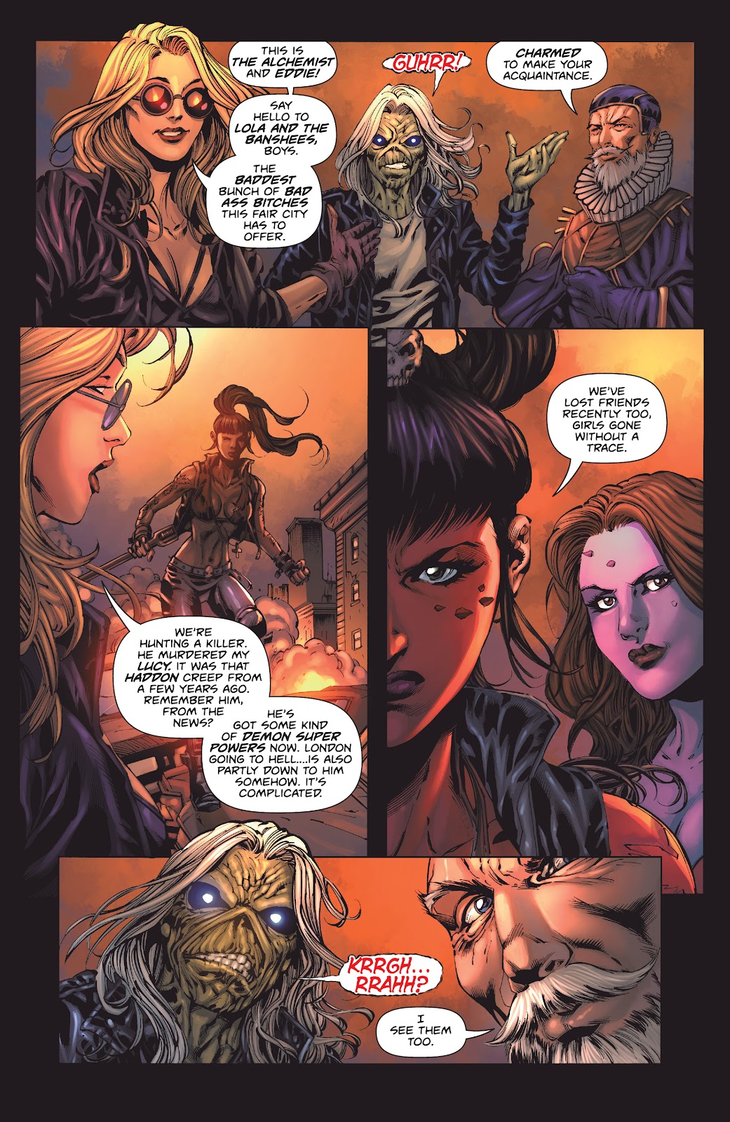 Iron Maiden: Legacy of the Beast - Night City issue 2 - Page 16