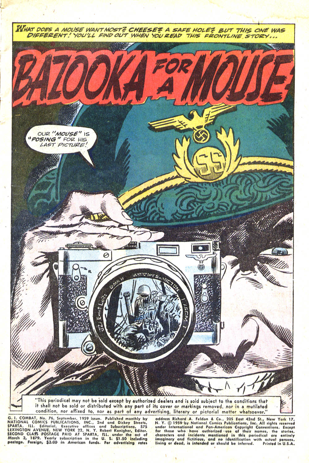 Read online G.I. Combat (1952) comic -  Issue #76 - 3