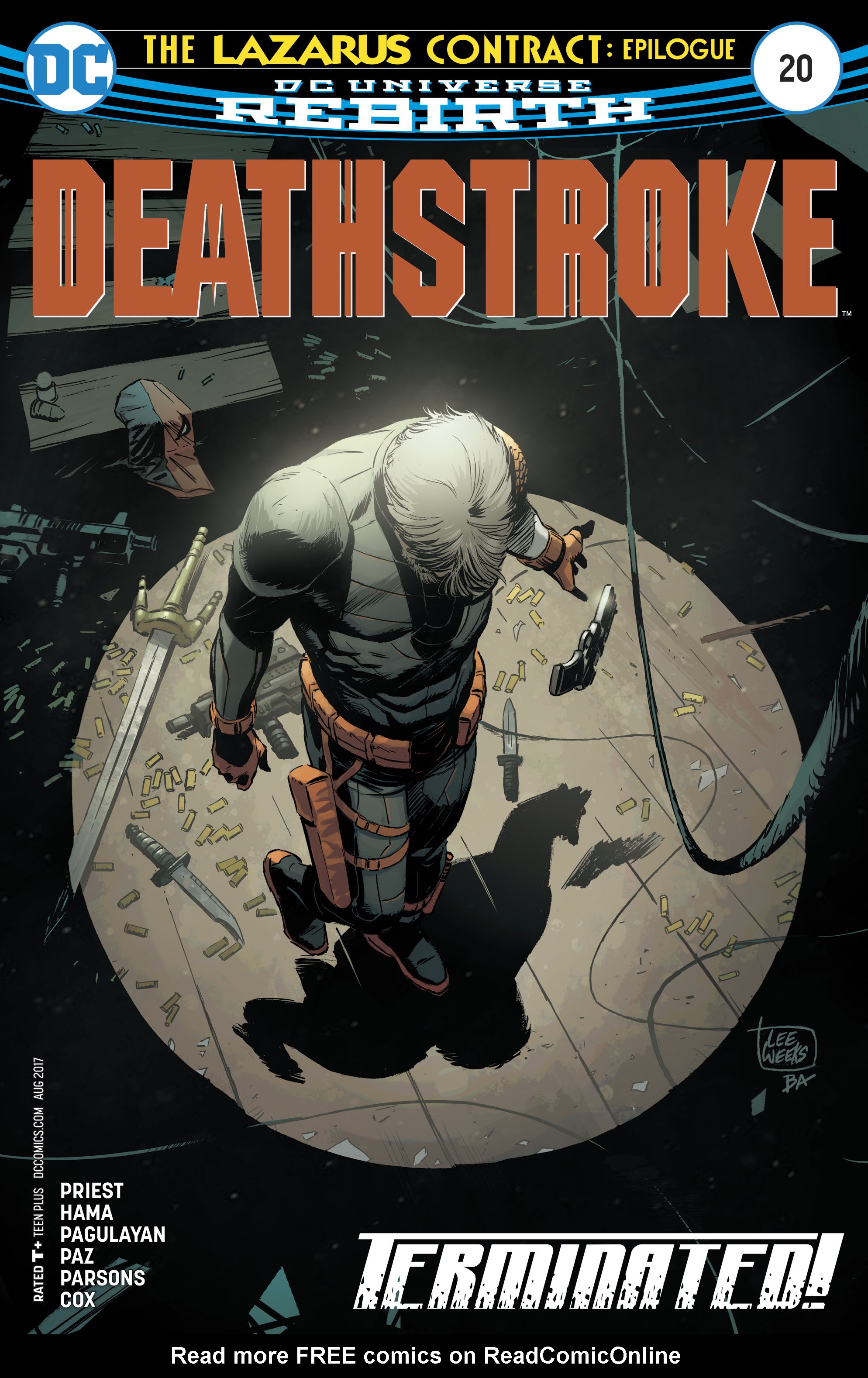 Read online Deathstroke (2016) comic -  Issue #20 - 1