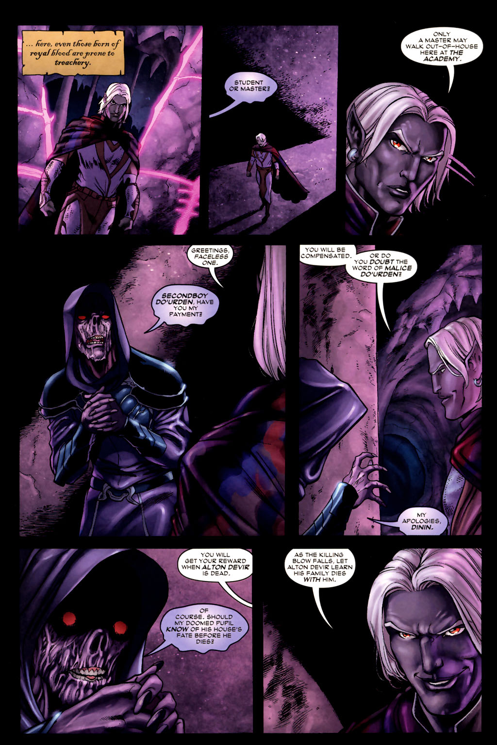 Read online Forgotten Realms (2005) comic -  Issue #1 - 6