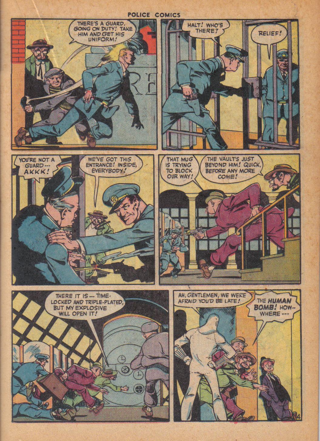 Read online Police Comics comic -  Issue #56 - 27