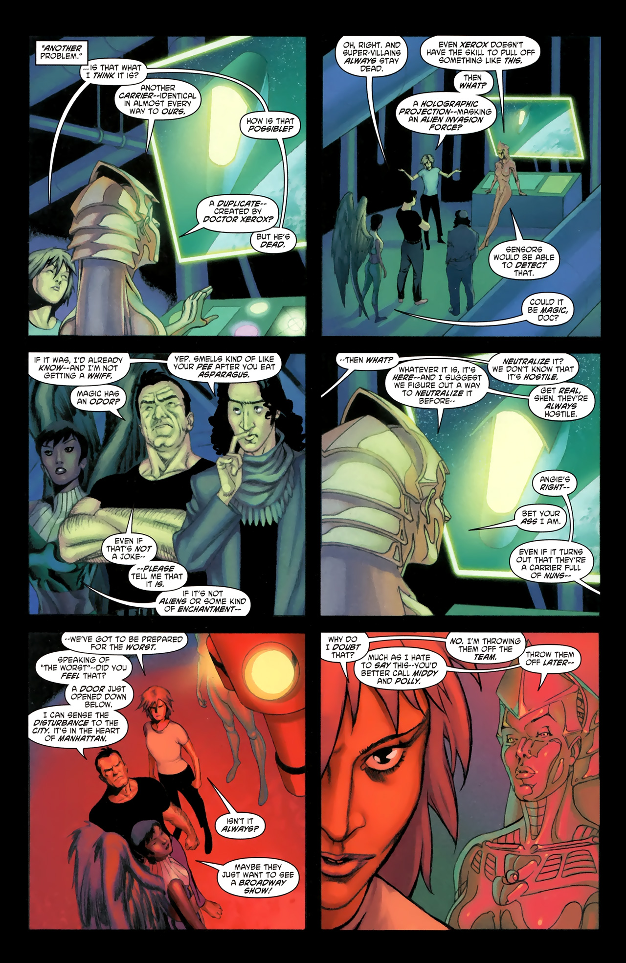 Read online The Authority: The Lost Year comic -  Issue #8 - 10