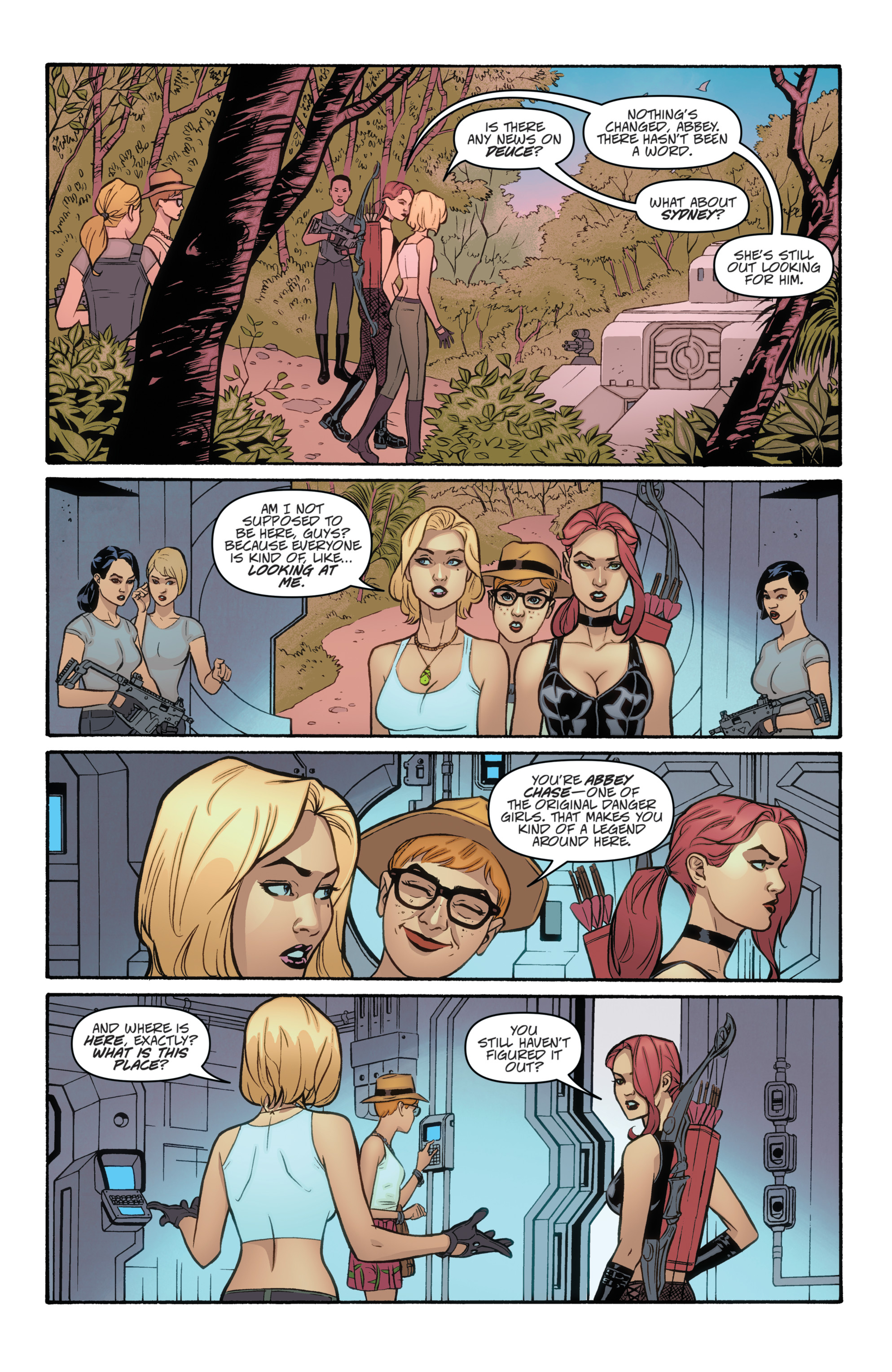 Read online Danger Girl: Renegade comic -  Issue #4 - 11