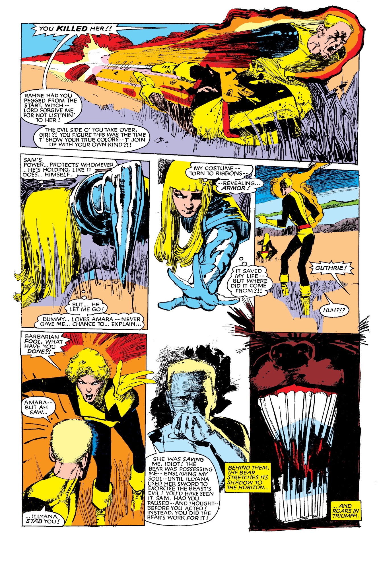 Read online The New Mutants: Demon Bear comic -  Issue # TPB - 70