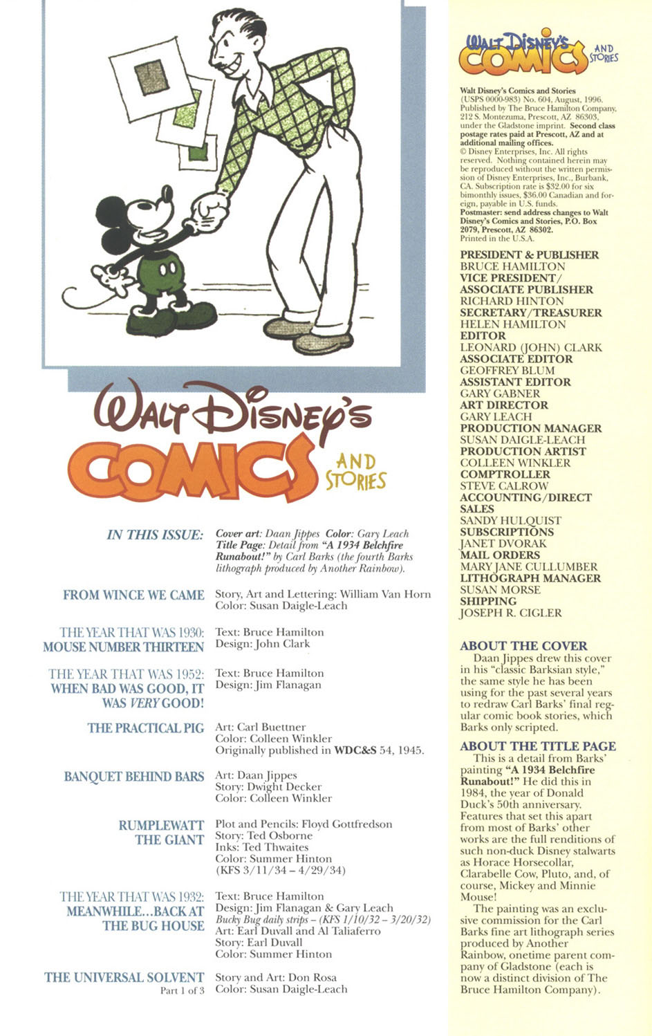 Read online Walt Disney's Comics and Stories comic -  Issue #604 - 4