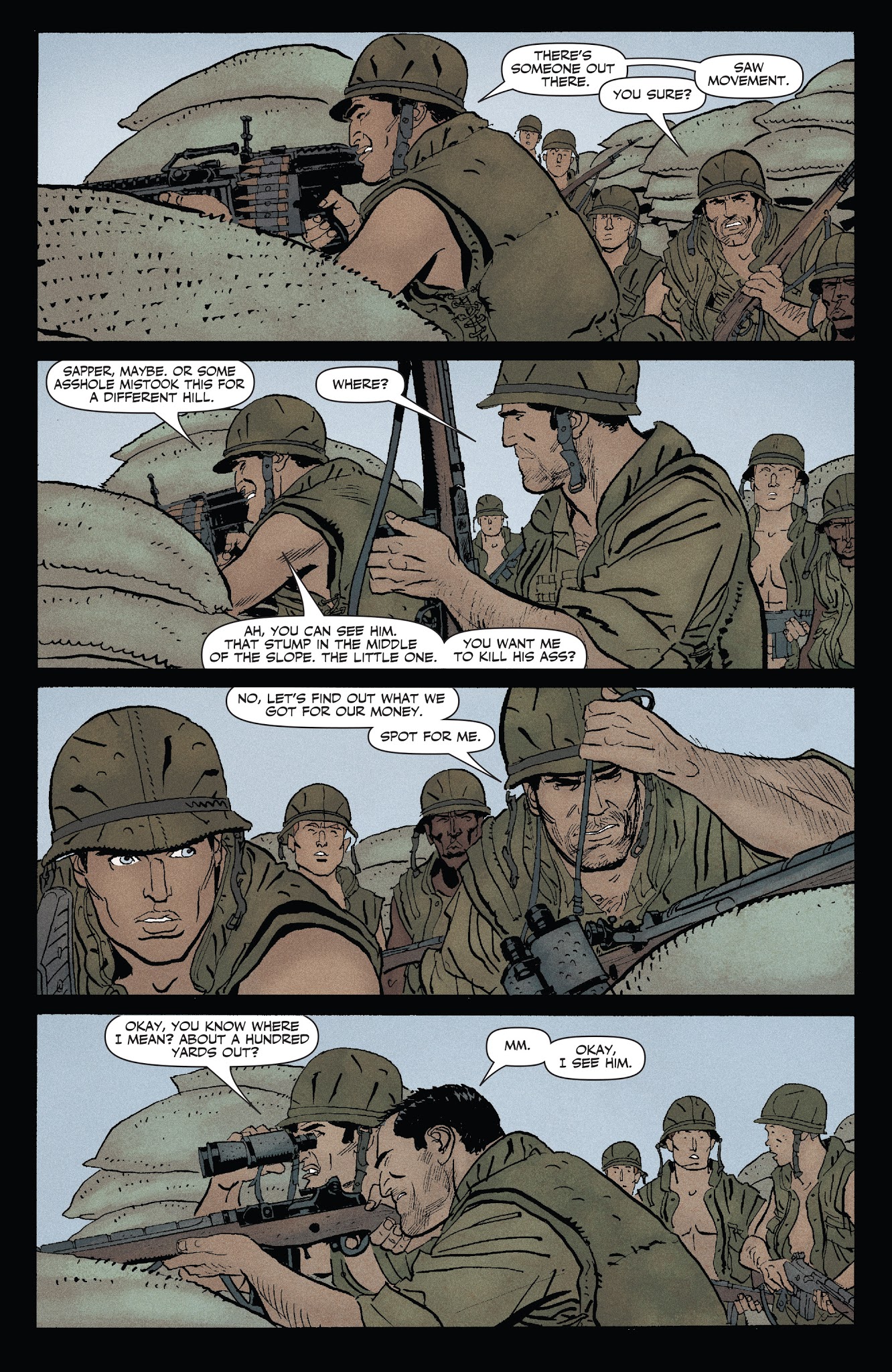 Read online Punisher MAX: The Platoon comic -  Issue #3 - 21