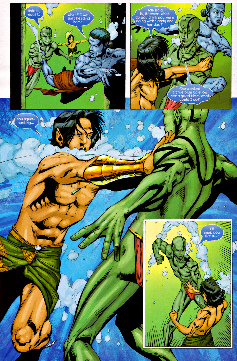 Read online Namor comic -  Issue #7 - 17