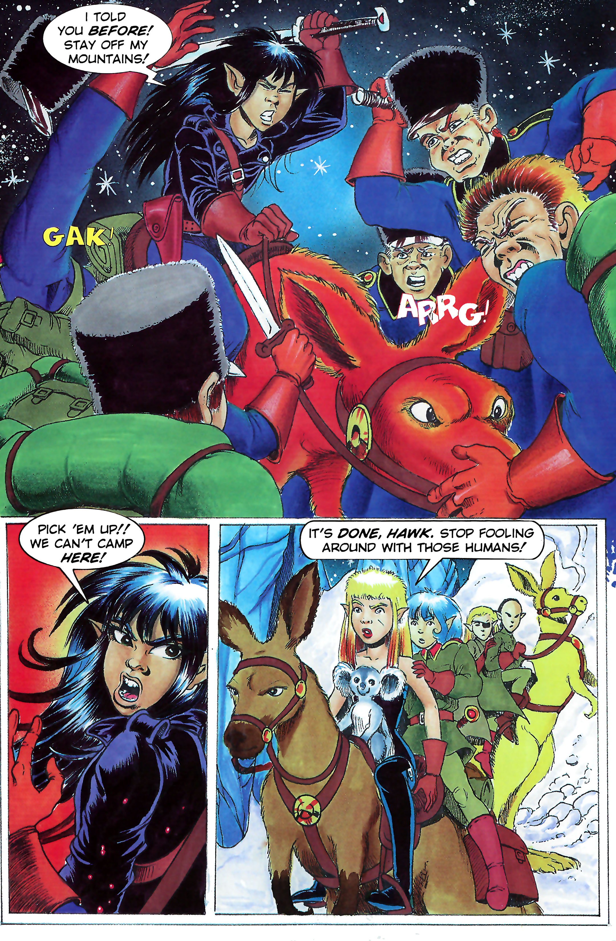Read online Legend of the Elflord comic -  Issue #2 - 14